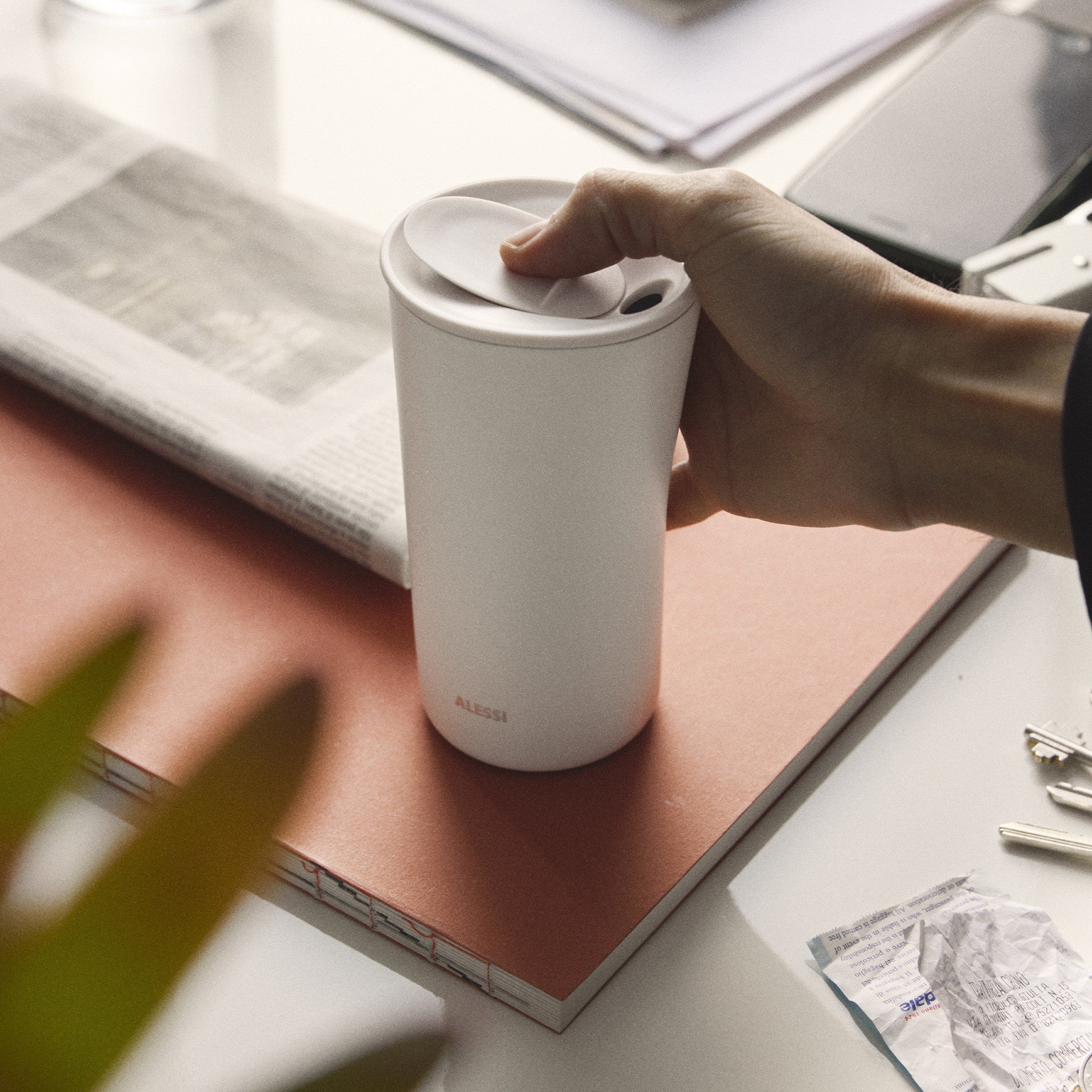 BURI Green Thermal Mug