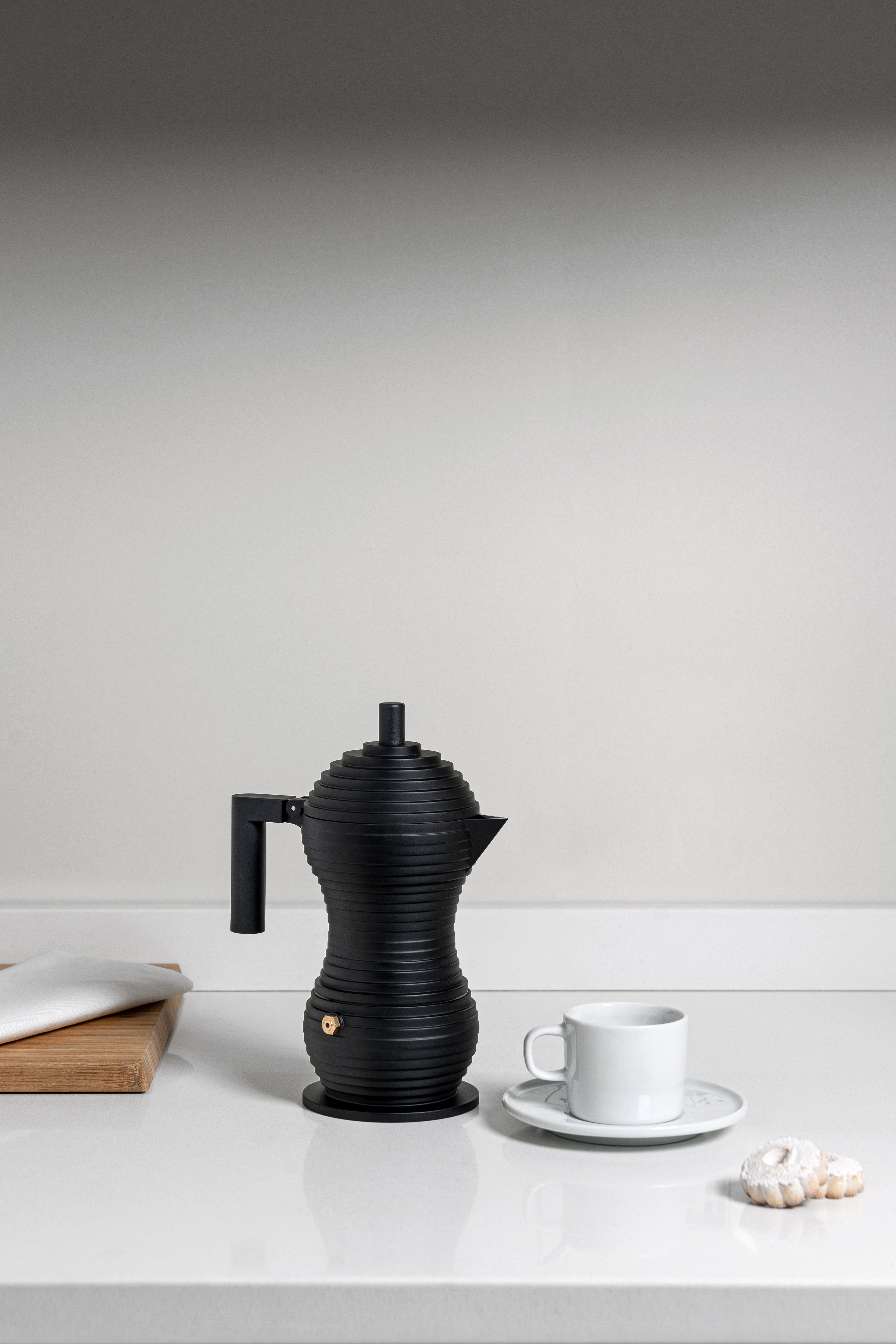 Schwarzer Pulcina -Kaffee