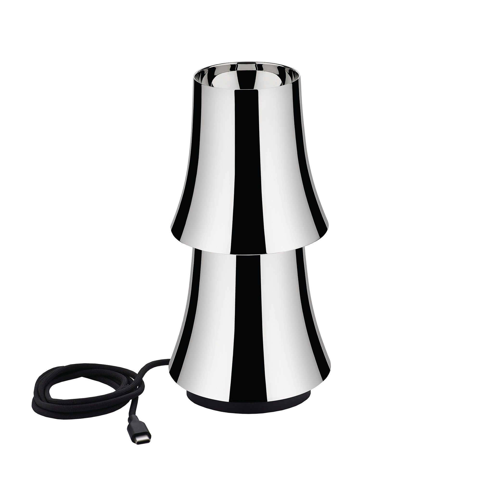 Tragbare LED-Lampe HALESIA Edelstahl