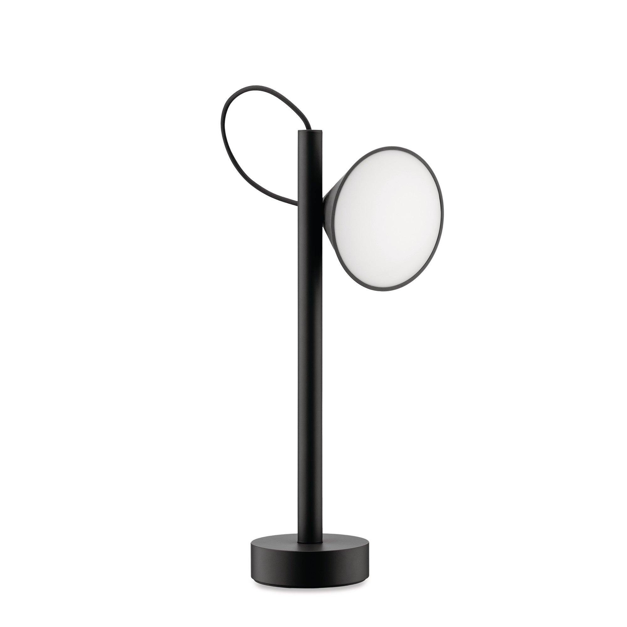 Tragbare schwarze Zulmie -Lampe