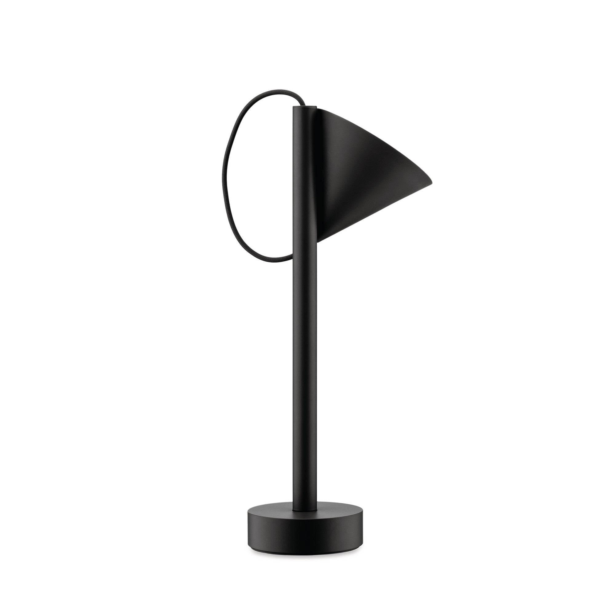 Tragbare schwarze Zulmie -Lampe