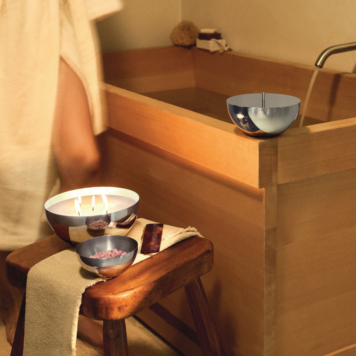 Scented insert for candle ROCC - AMBER notes of honey, tonka bean, and spices