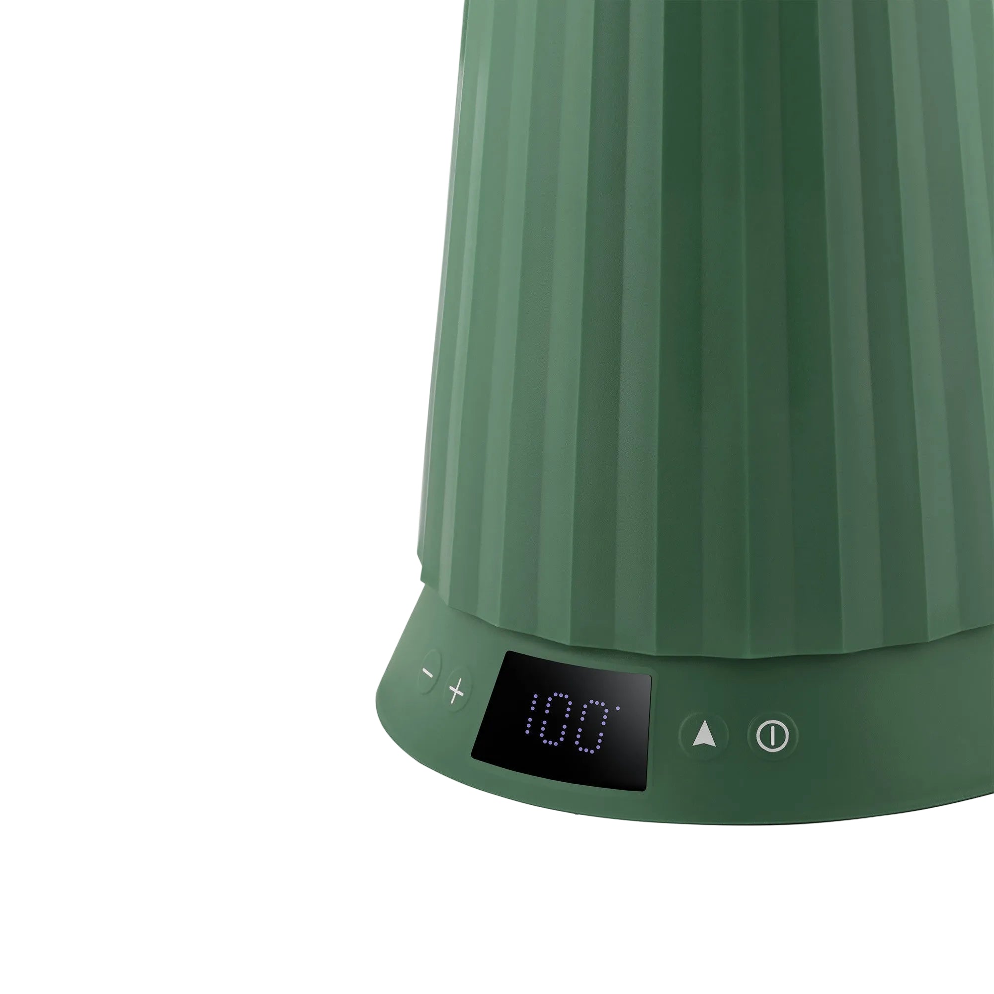 Electric kettle with temperature control PLISSÉ green