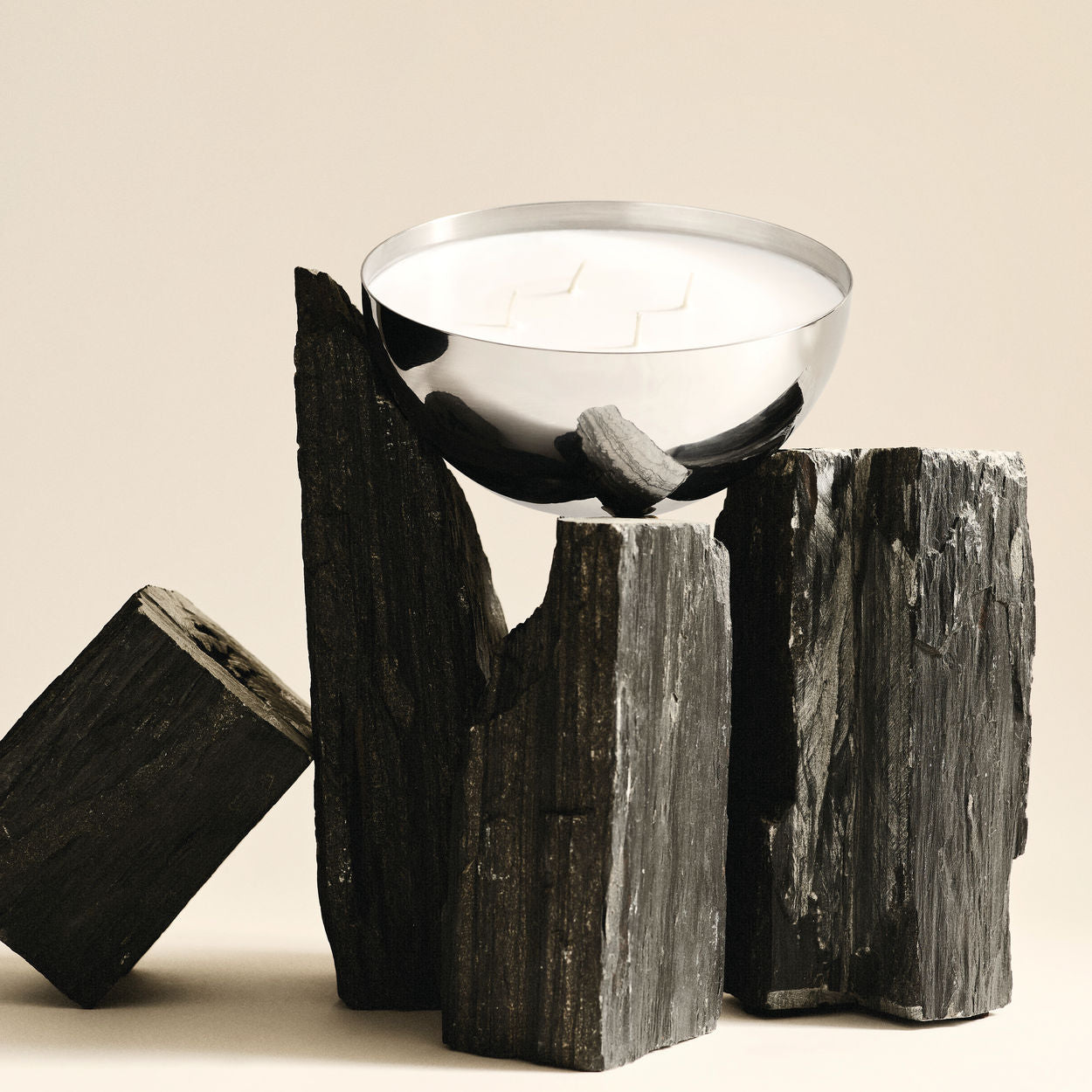 ROCC Candle Holder Stainless Steel