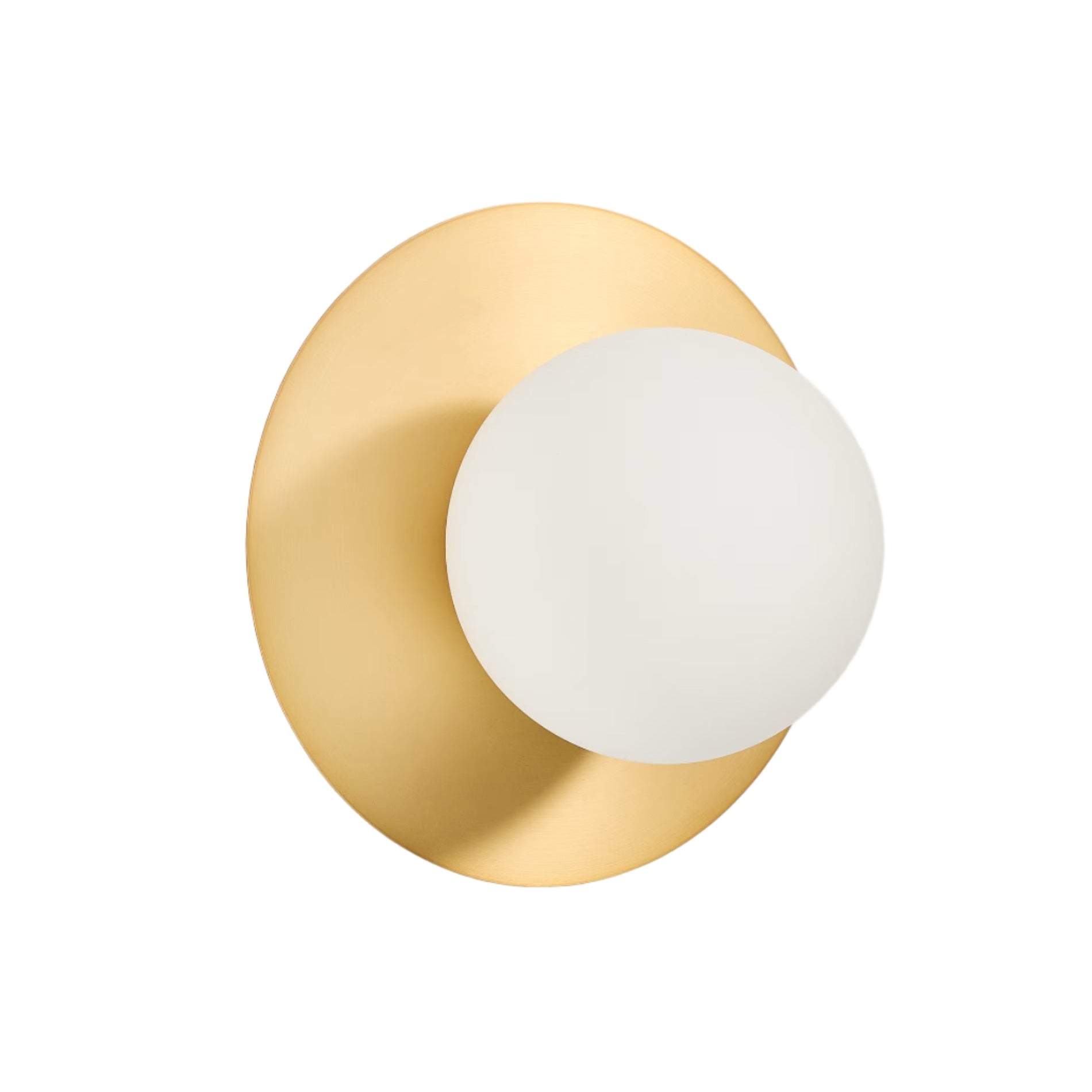 BRISIA wall lamp brushed brass