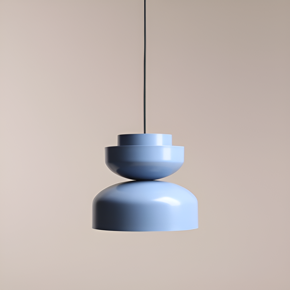 Hanging lamp Blue