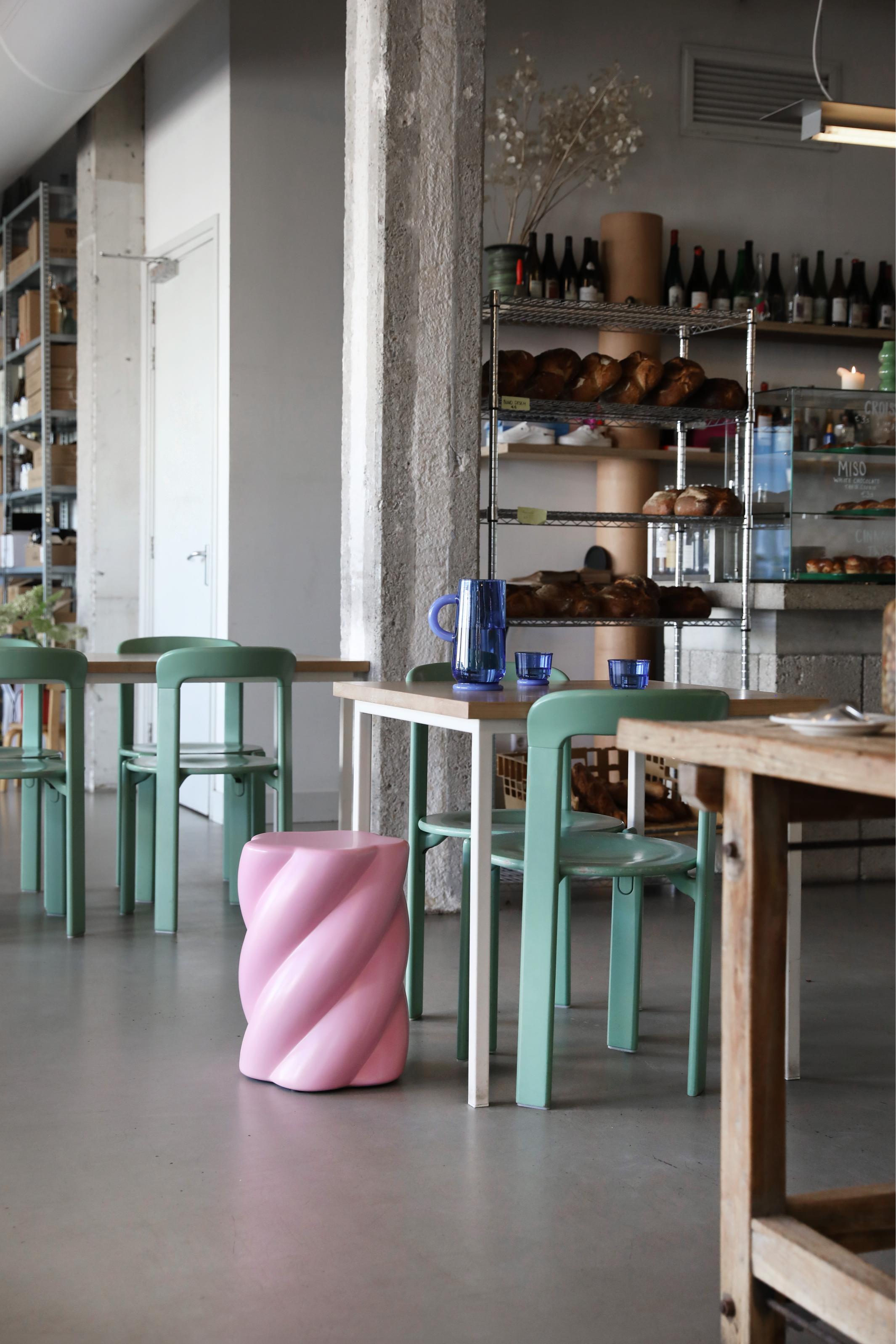 Glaskaraffe DEW blau