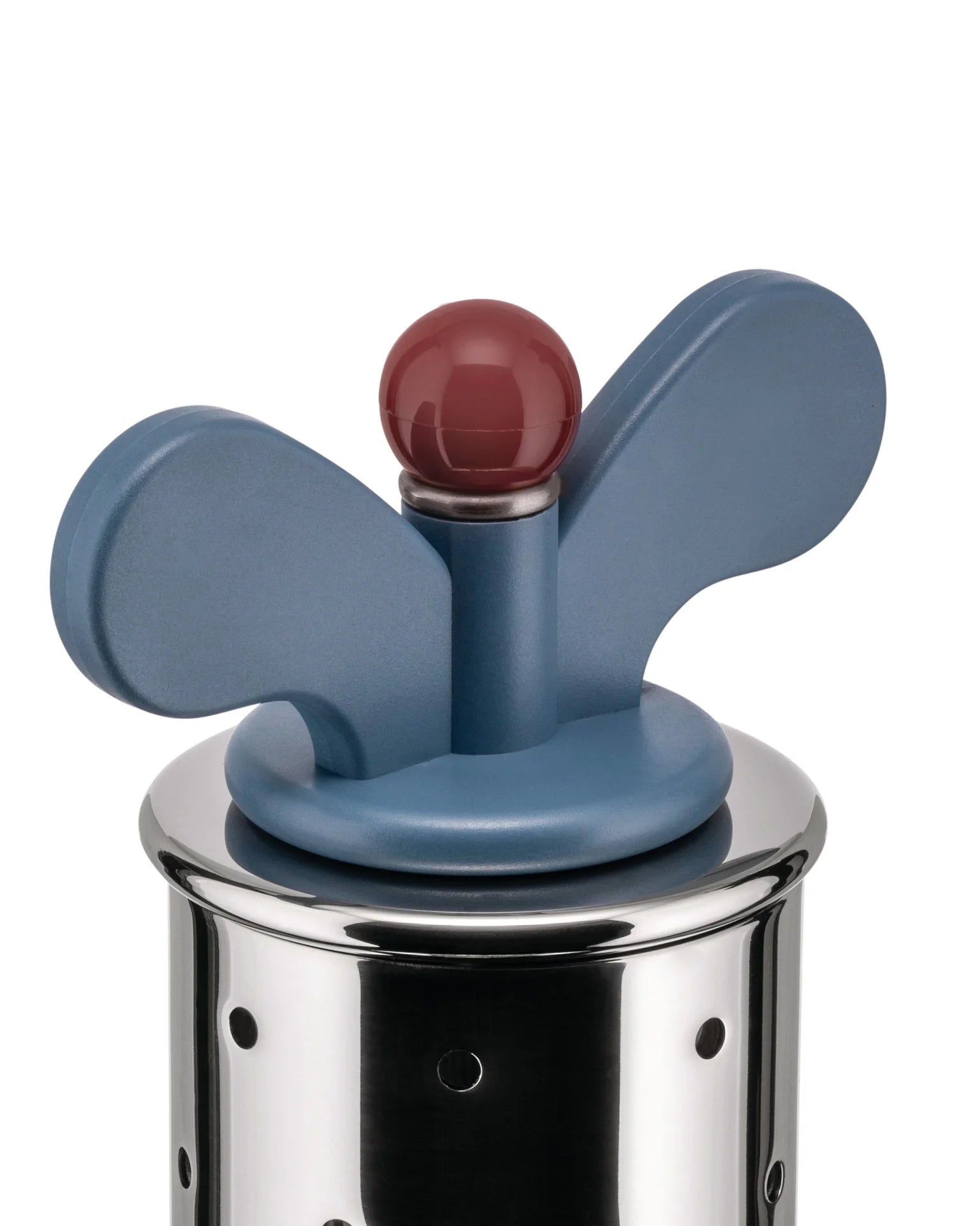 Pfefferschleifer 9098 Silber mit einem blauen Finish