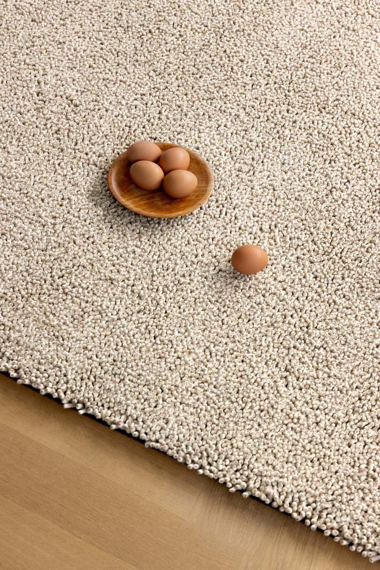 Ursprung niedriger beige Teppich
