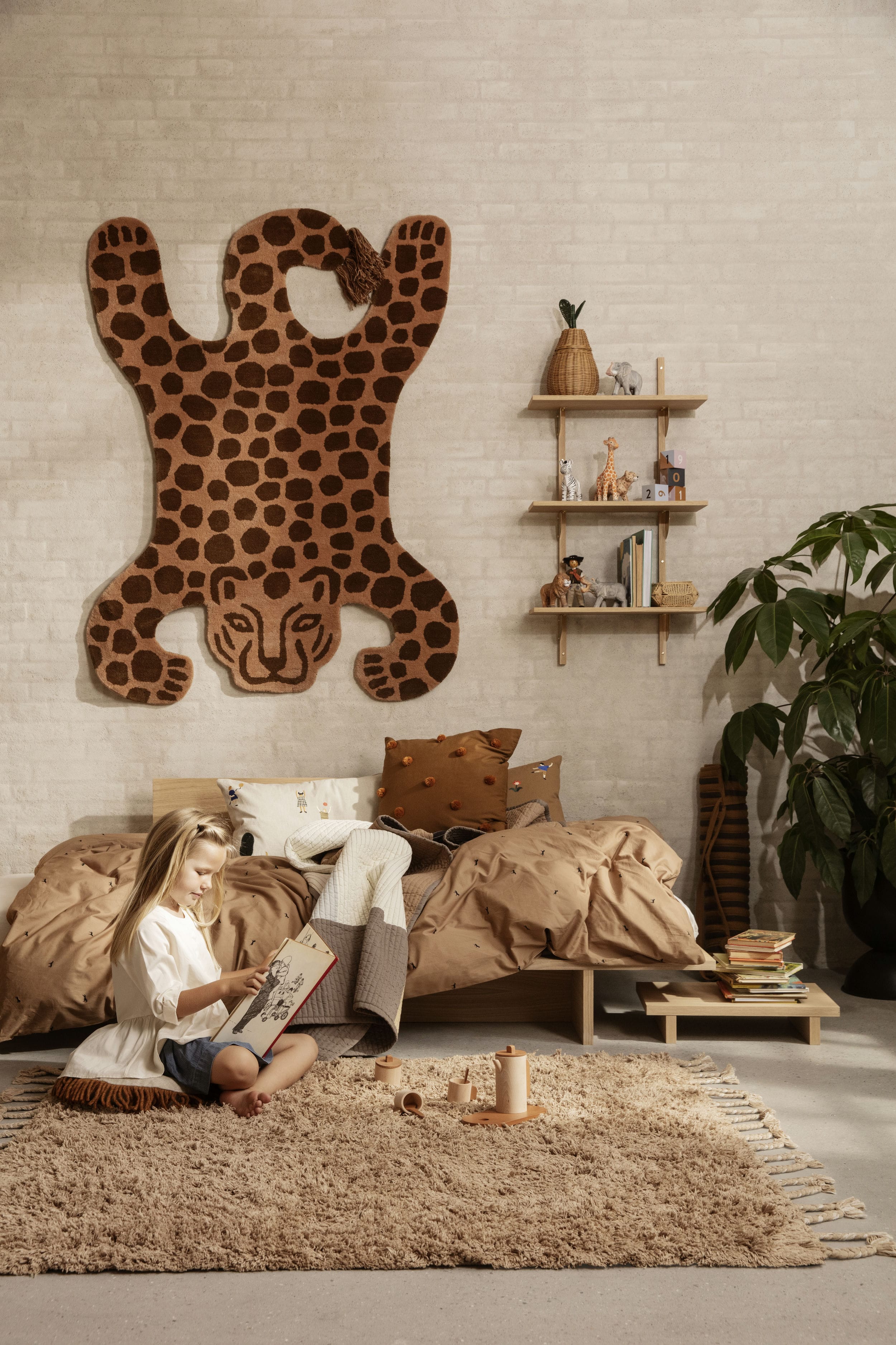 Seitentisch Kona Eiche Holz