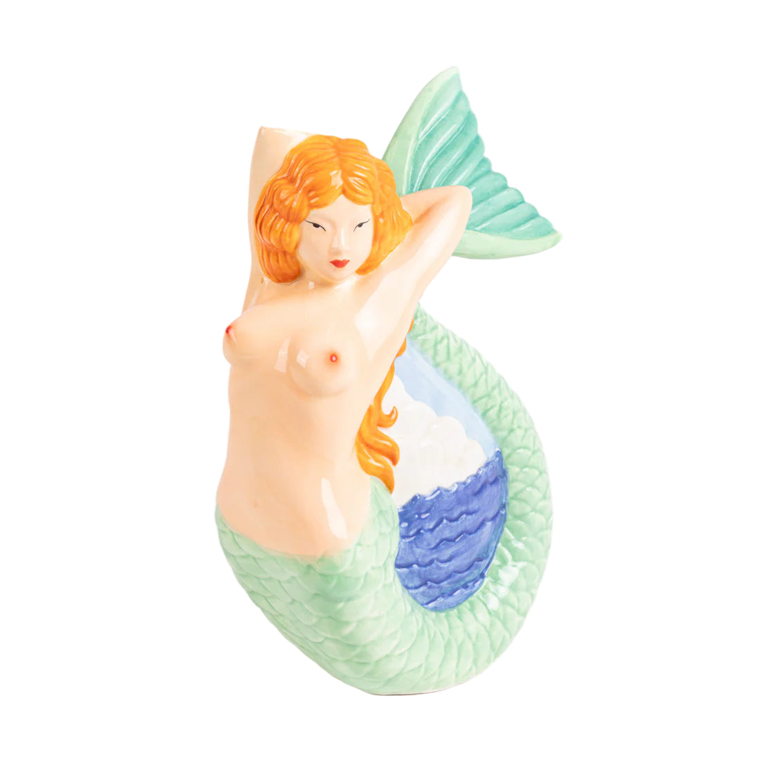 MERMAID JUG ceramic pitcher