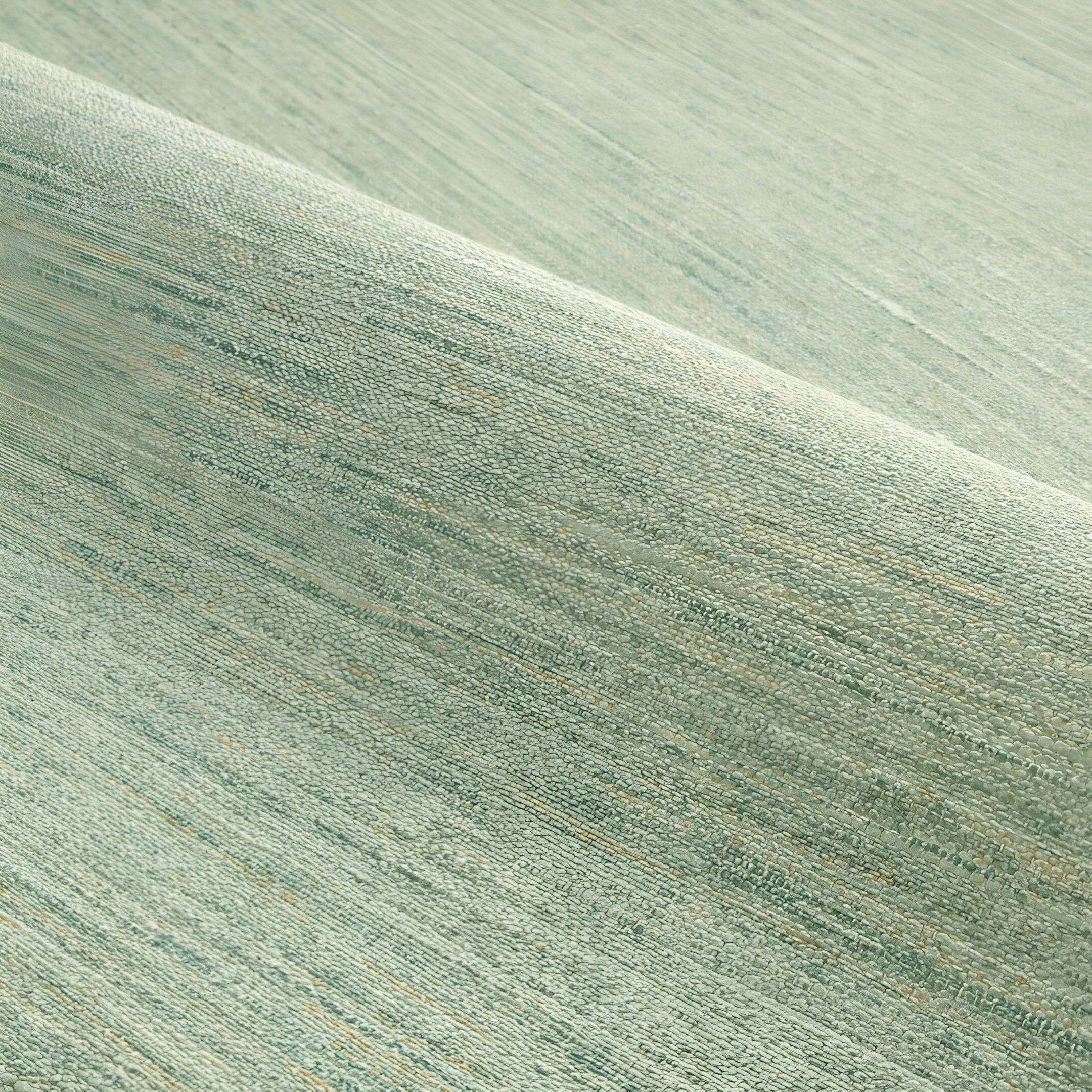Textured wallpaper resembling canvas OCCITAN - SAGE green