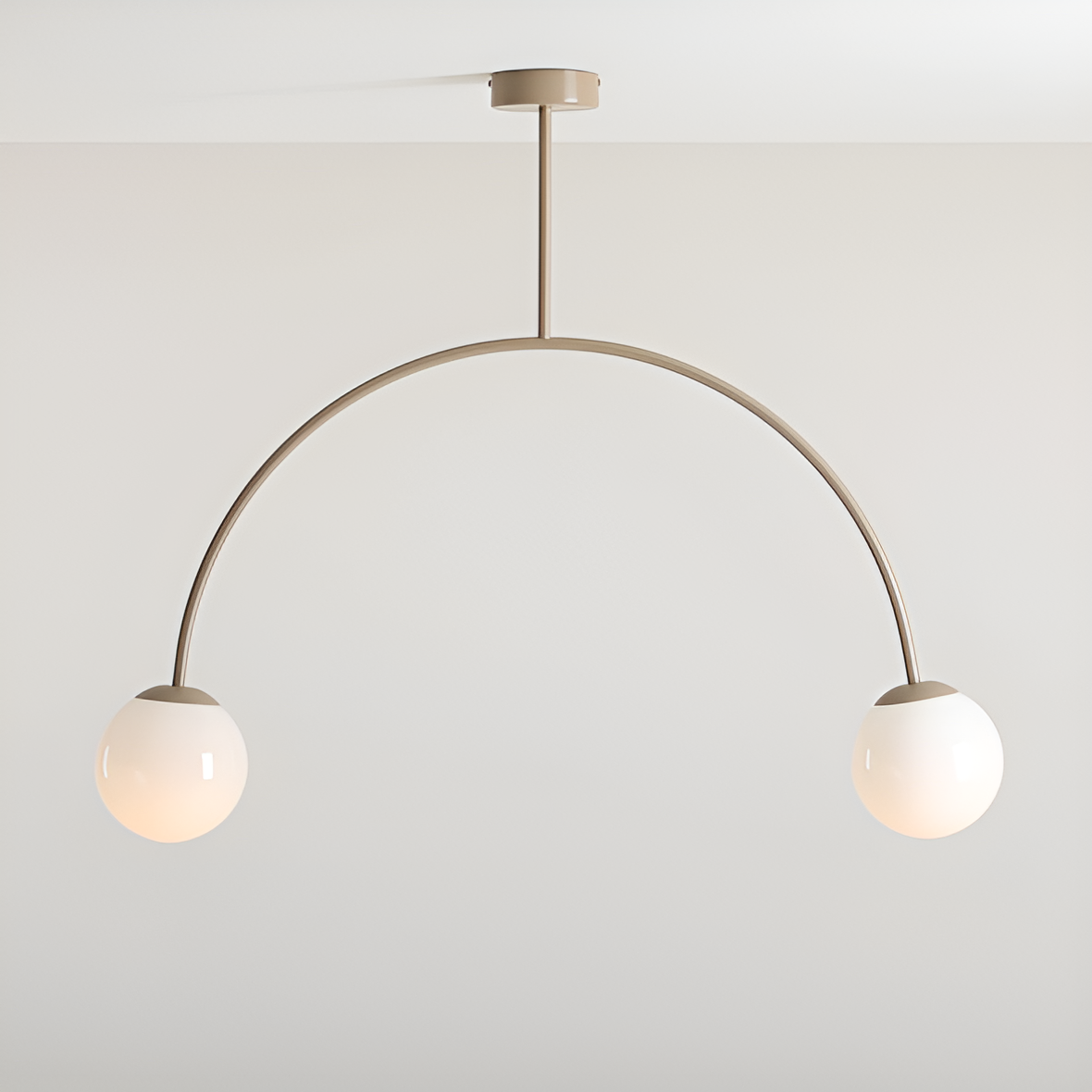 UNA beige Hängelampe