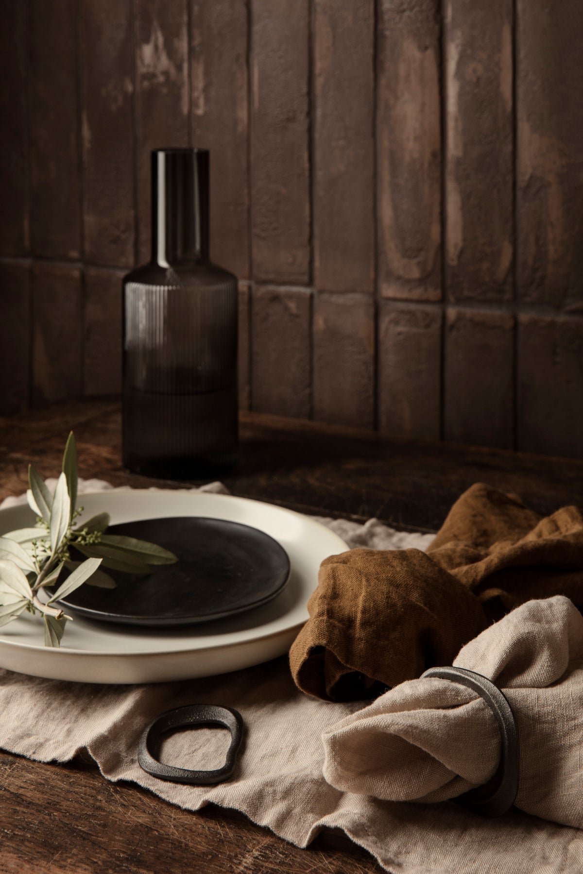 LINEN sand napkin set