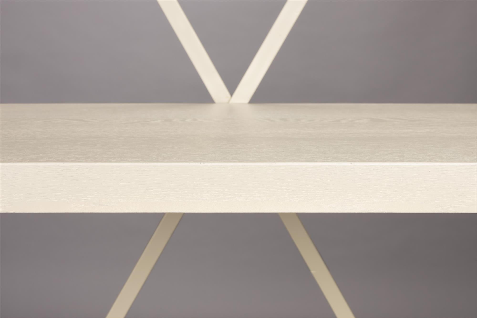 Cream bookcase