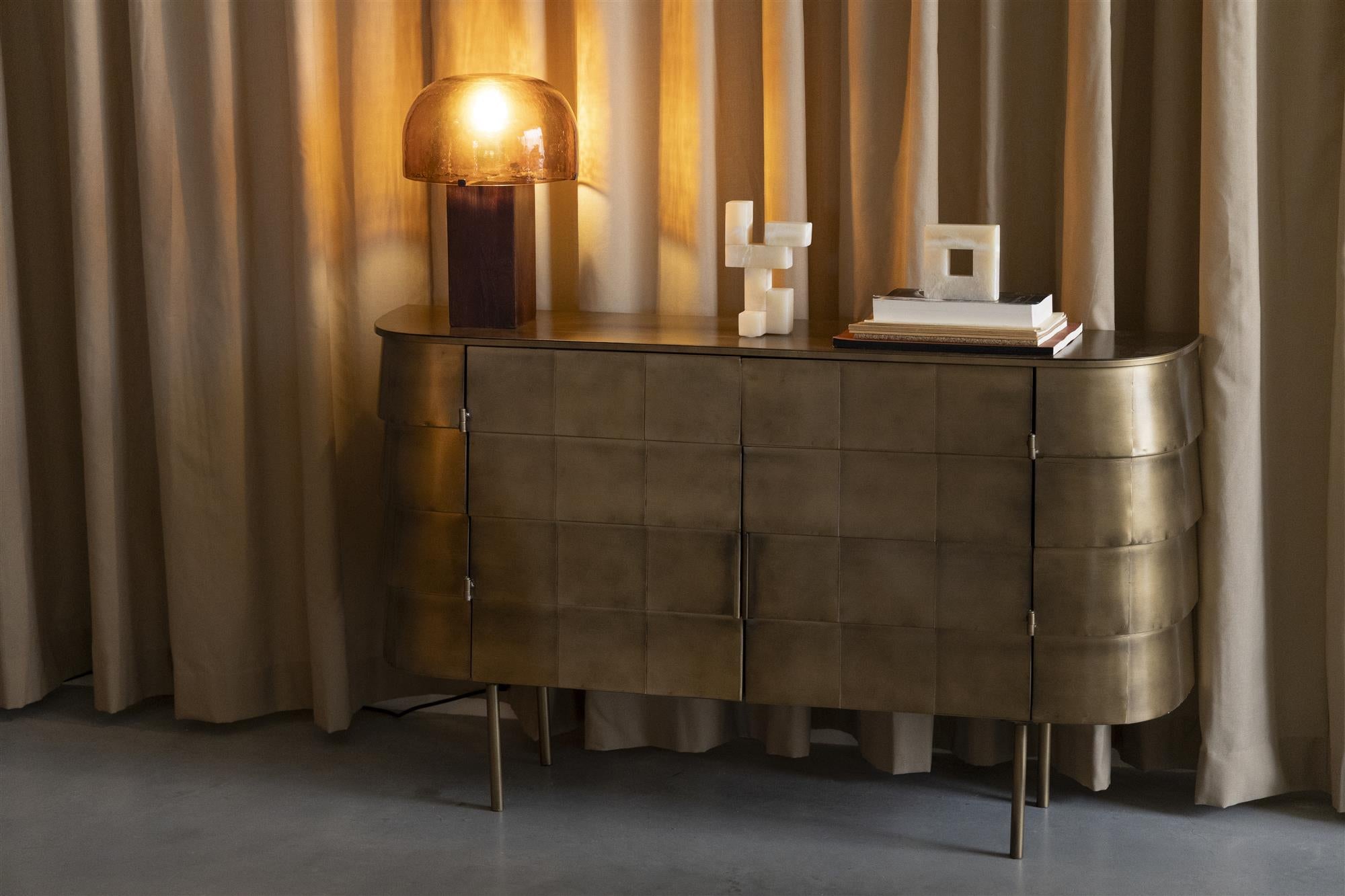 HANNA Cabinet Antique Gold