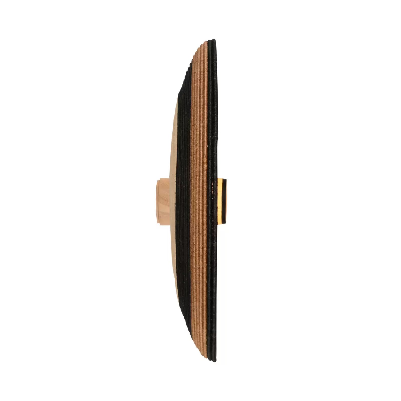 Grasbronze -Wandlampe mit Grün