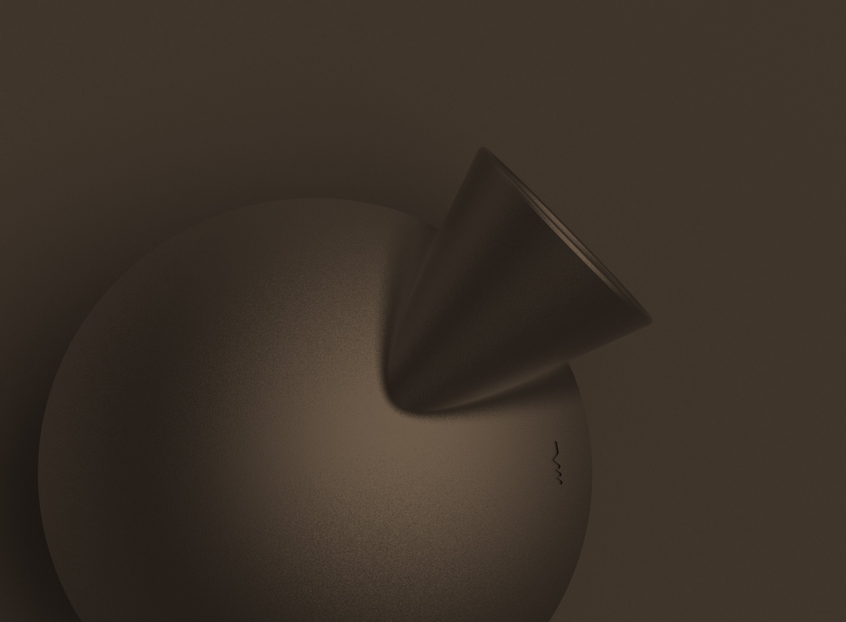 TORTUGA Wall Lamp in Anthracite