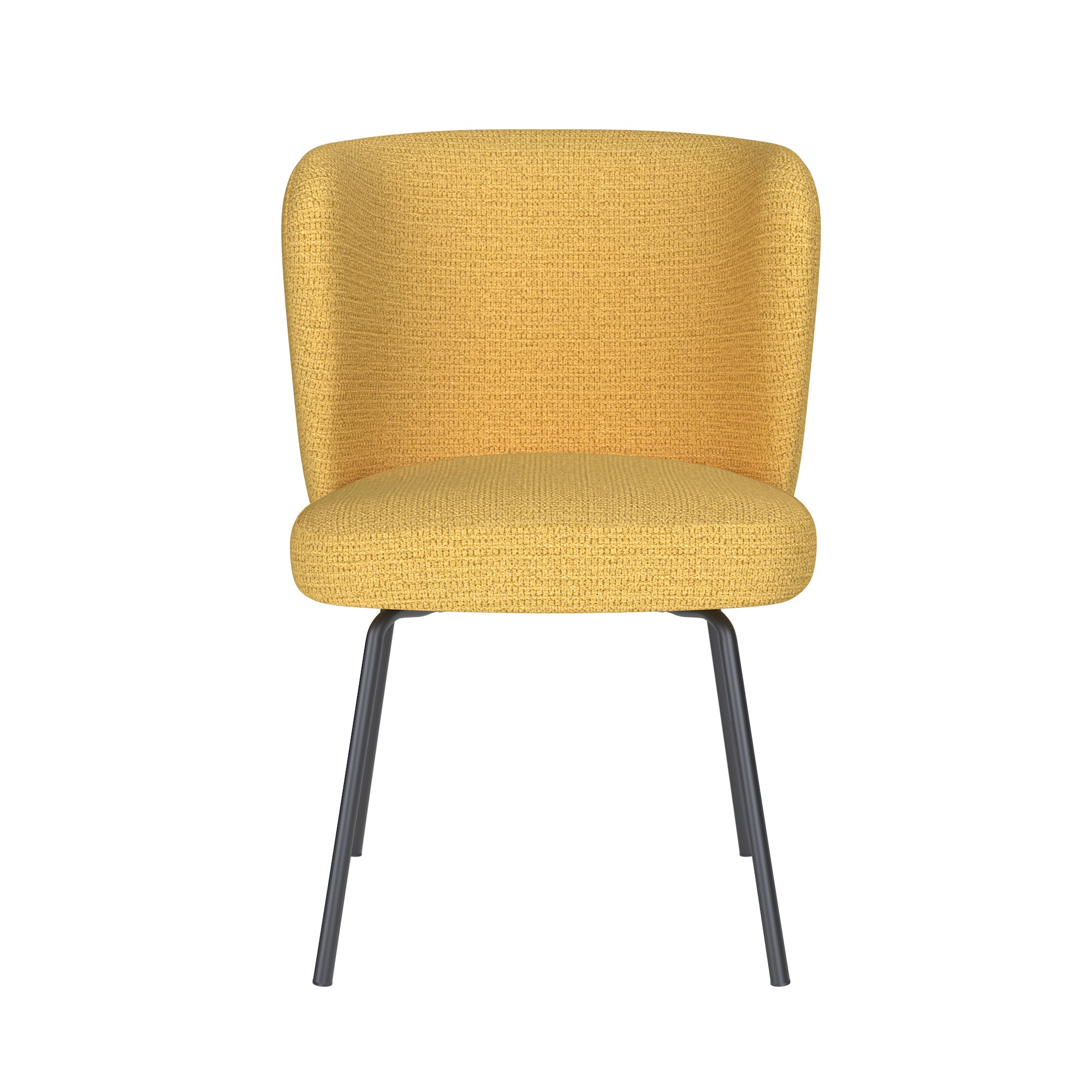 STAN Chair Yellow with Black Base