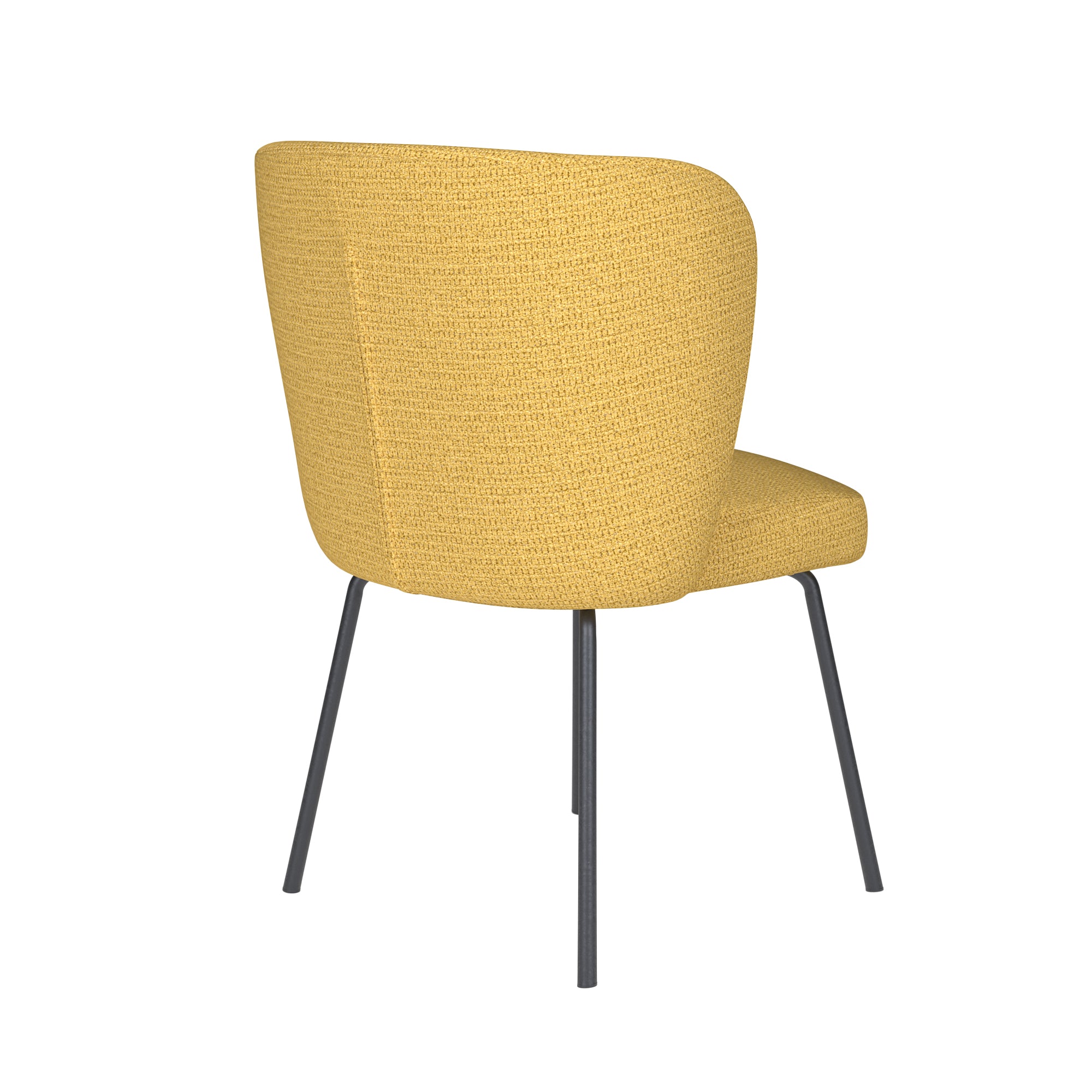 STAN Chair Yellow with Black Base