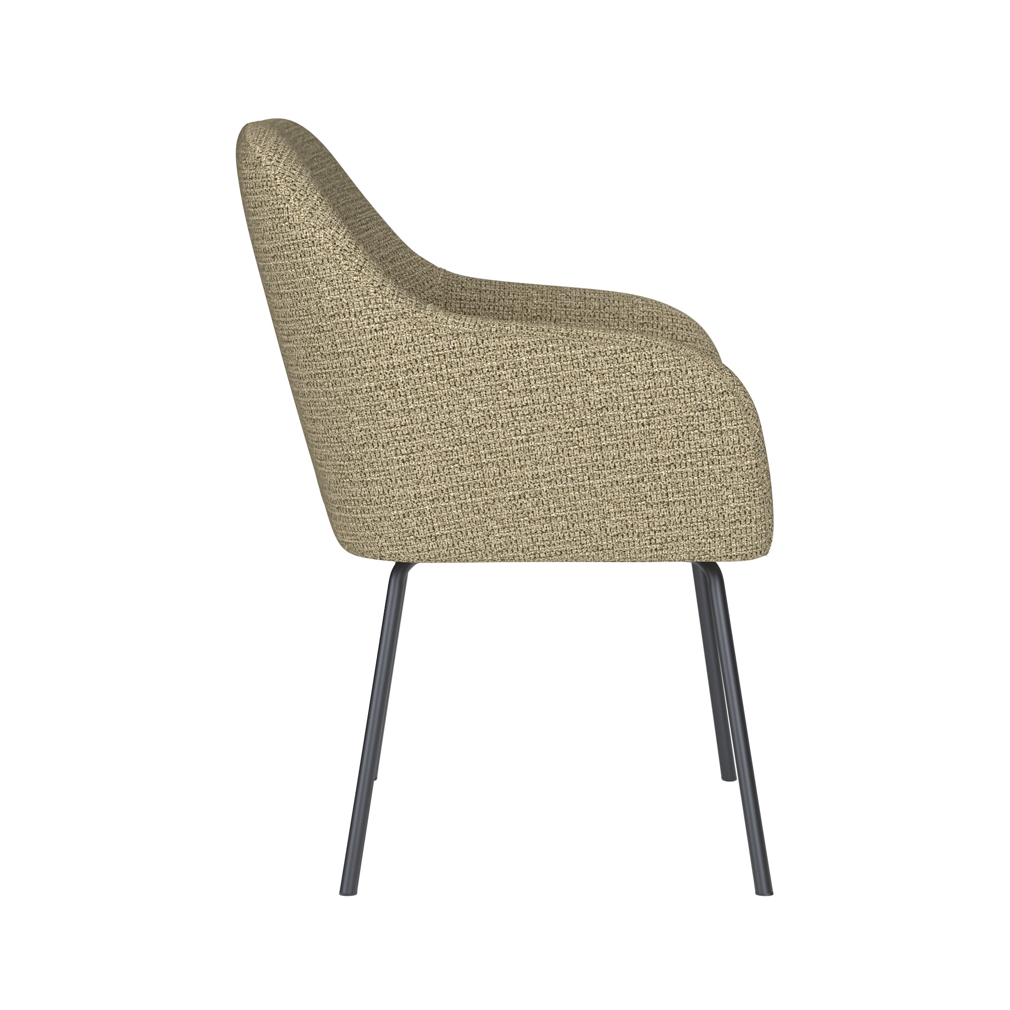 OTIS chair green with black base