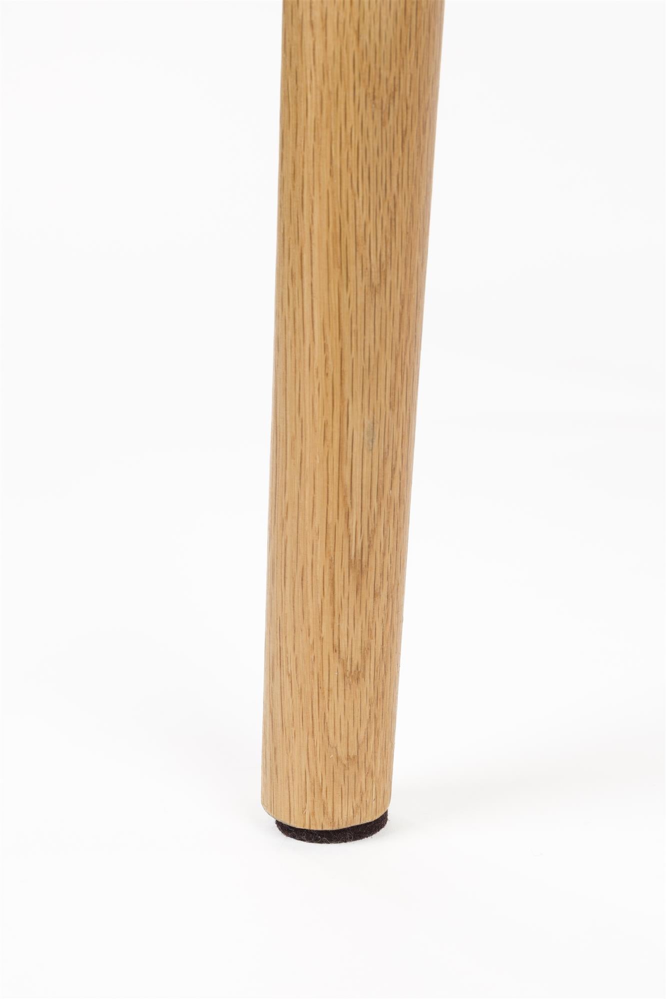Stuhl INDY hellbraun mit Holzgestell