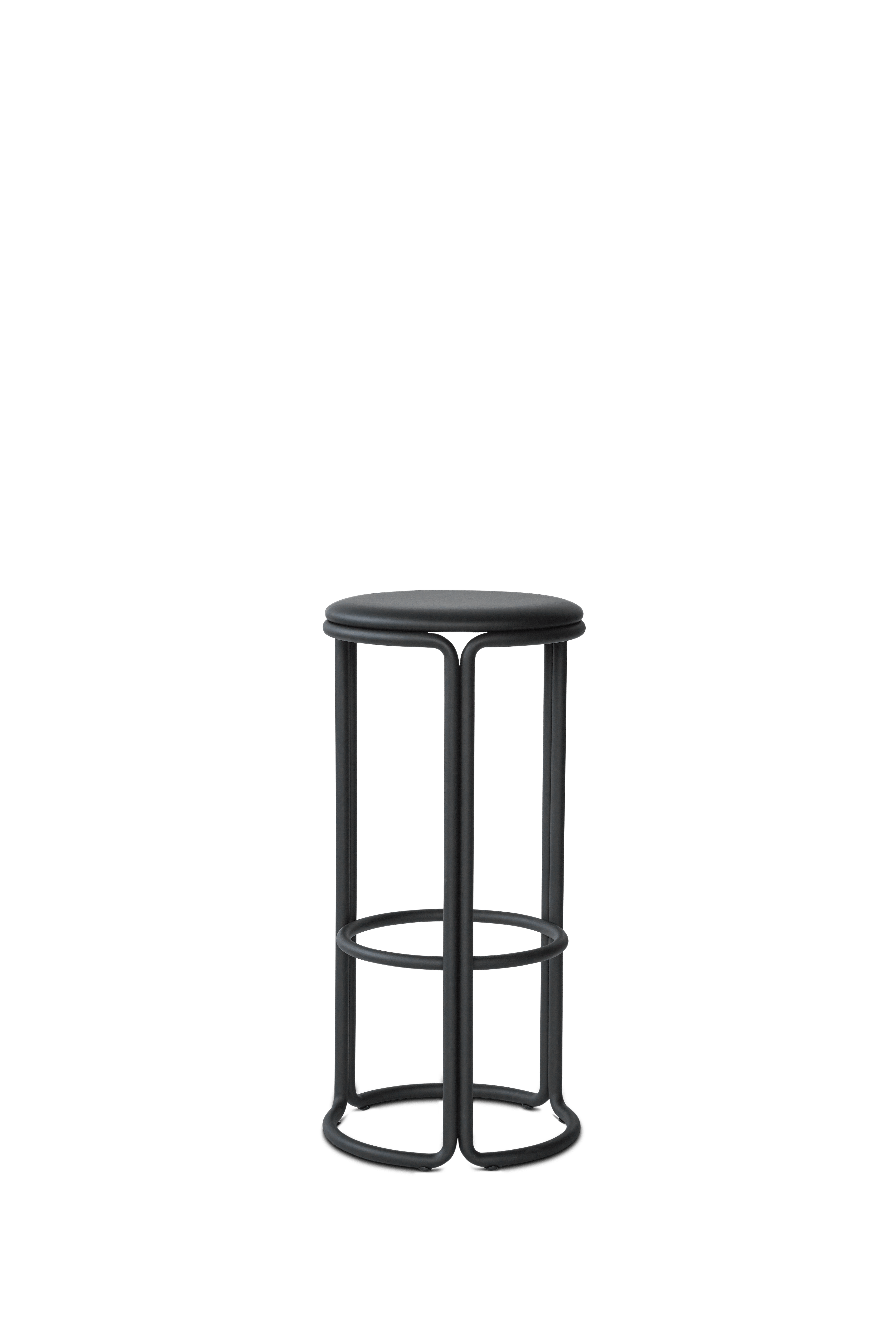 Hocker HARDIE schwarz