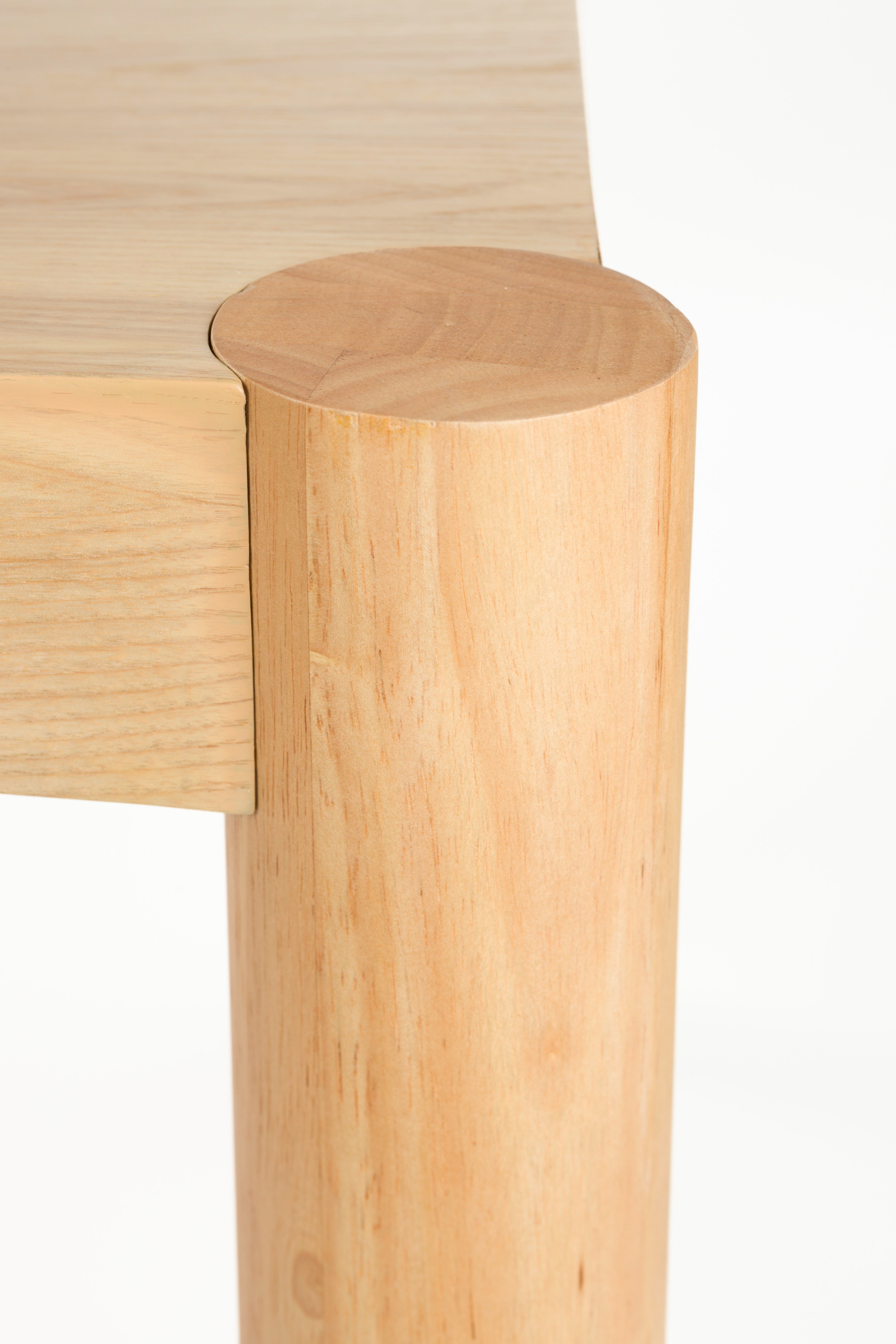 STICKS table made of ash wood