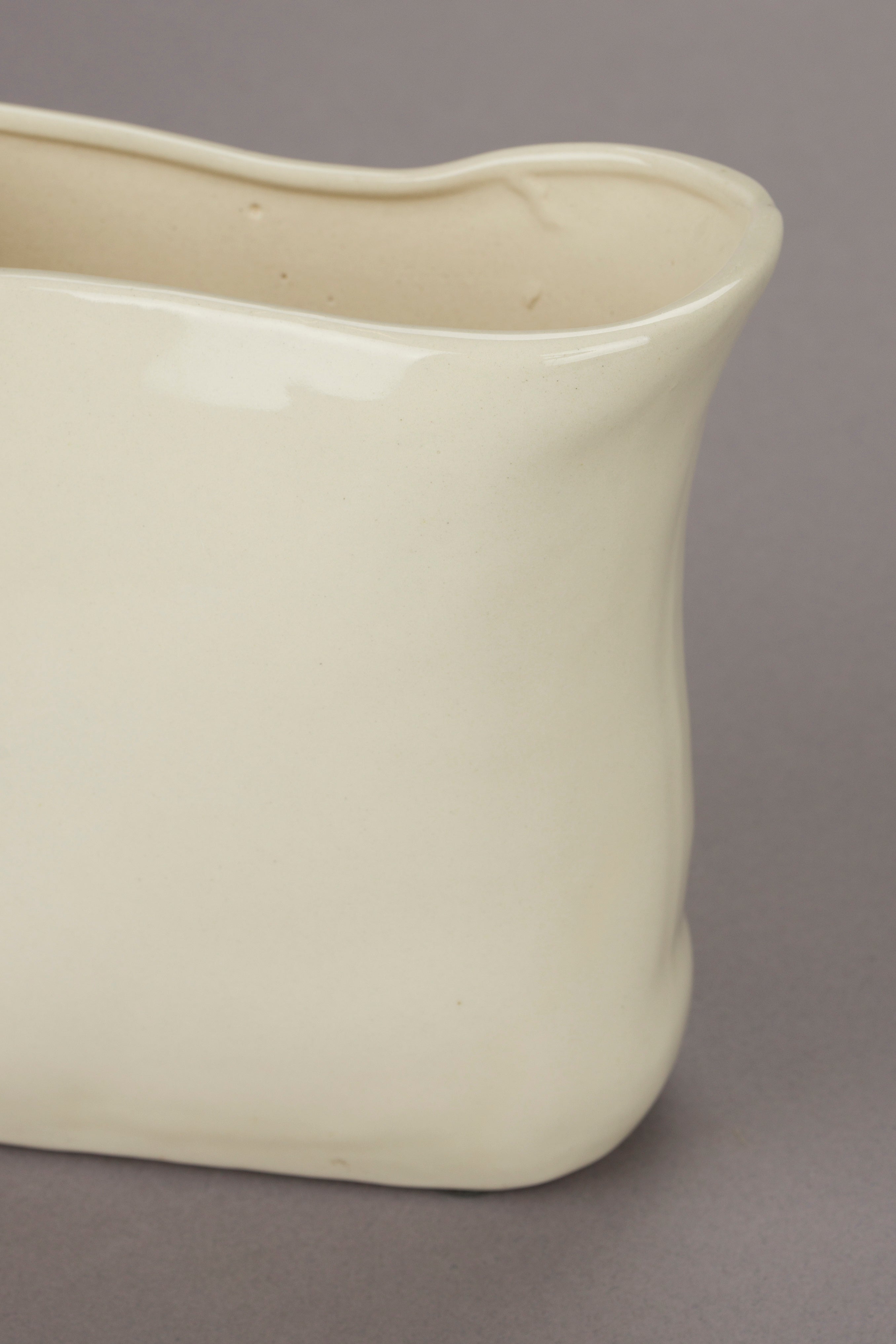 Vase EDNA beige
