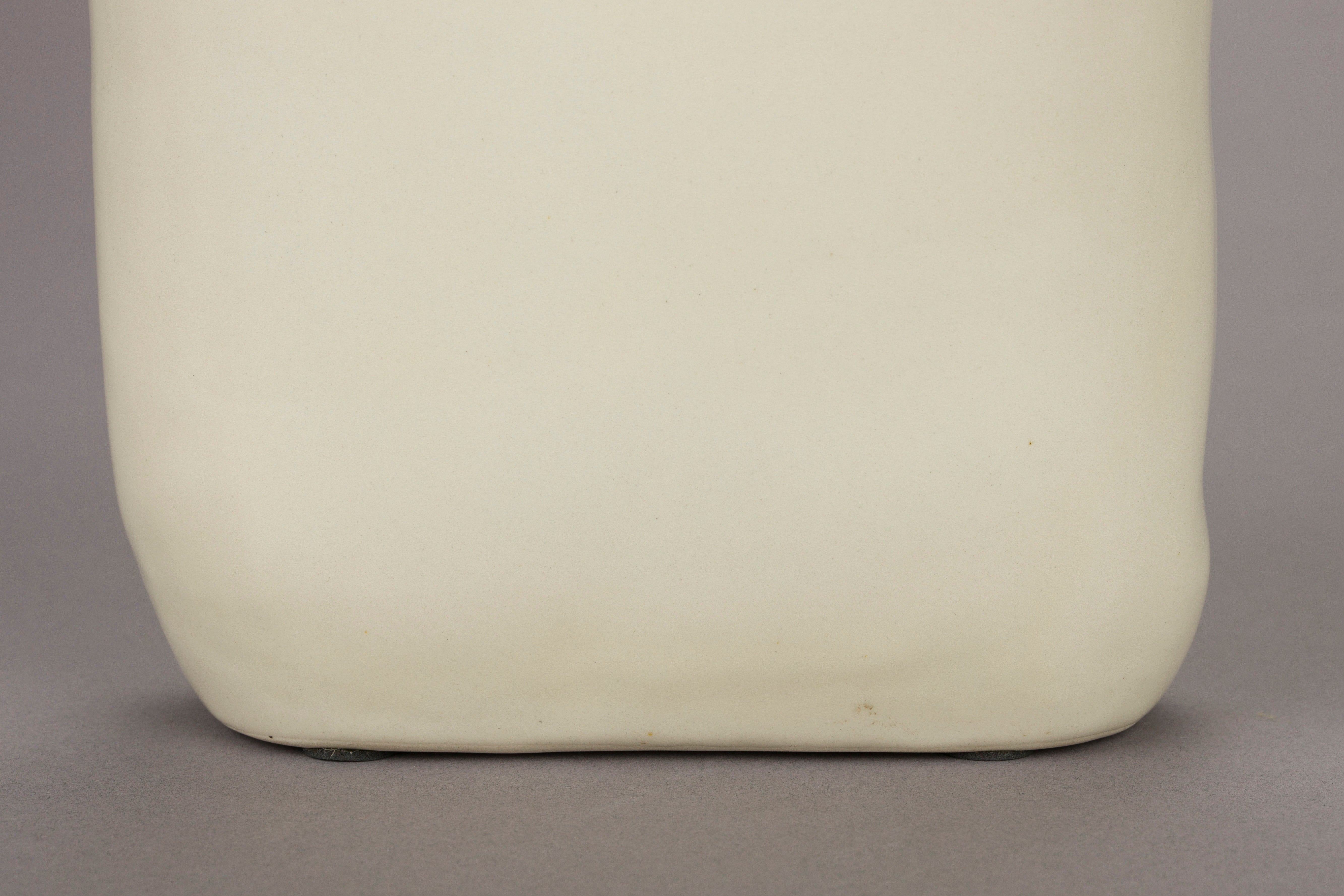 Vase EDNA beige