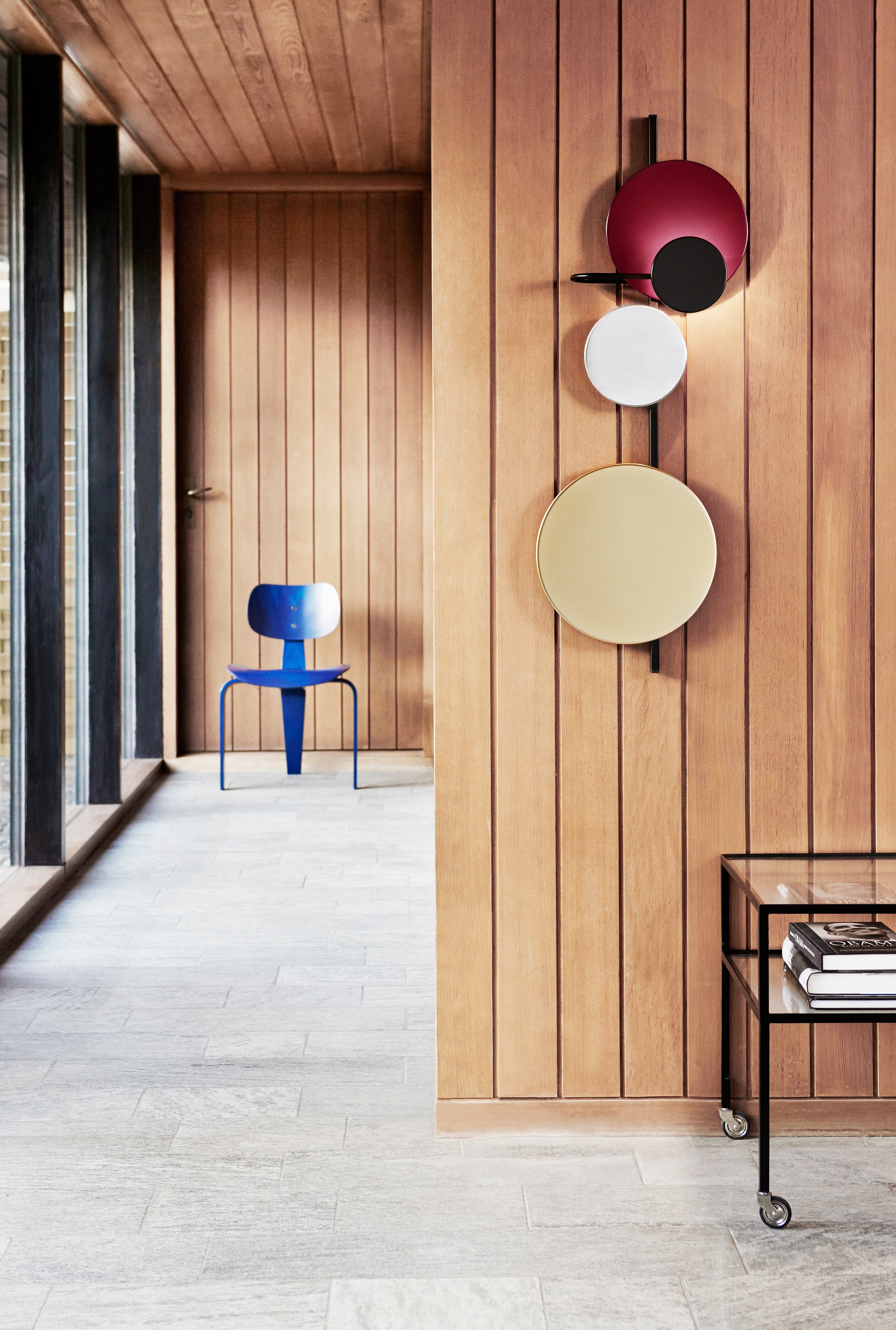 Wandleuchte PLANET lila