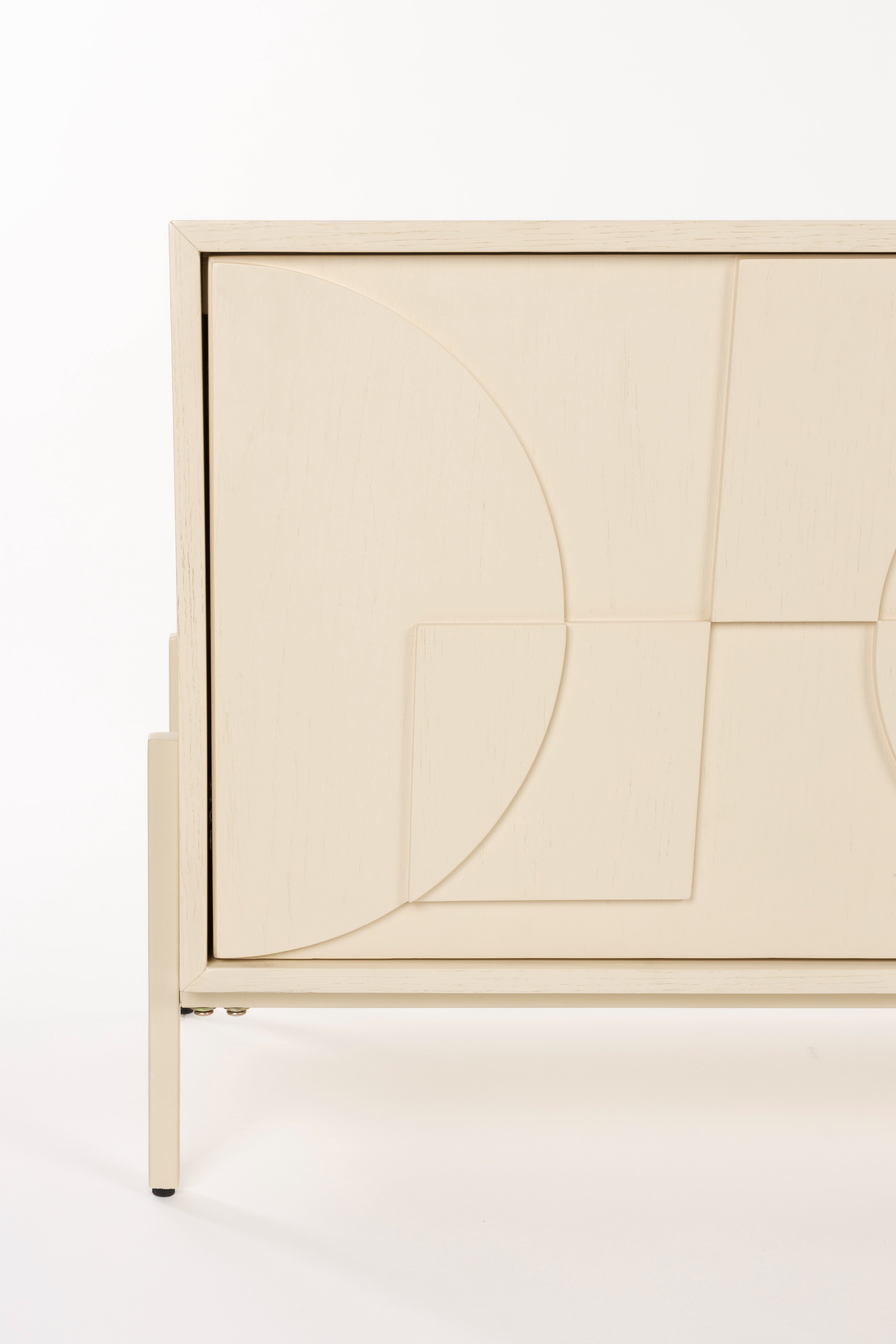 RTV-Sideboard FACES hellbeige Holz