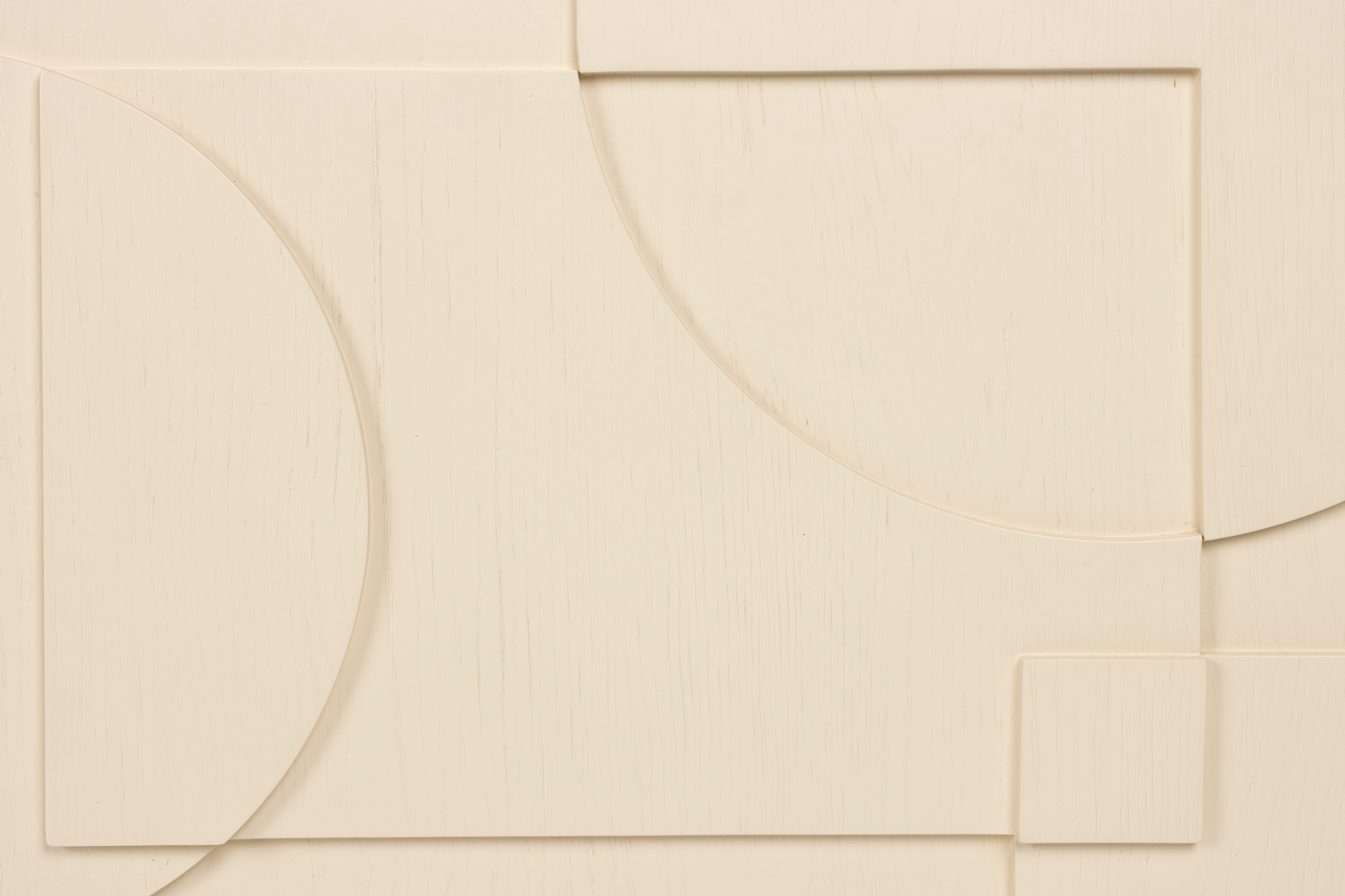 RTV-Sideboard FACES hellbeige Holz