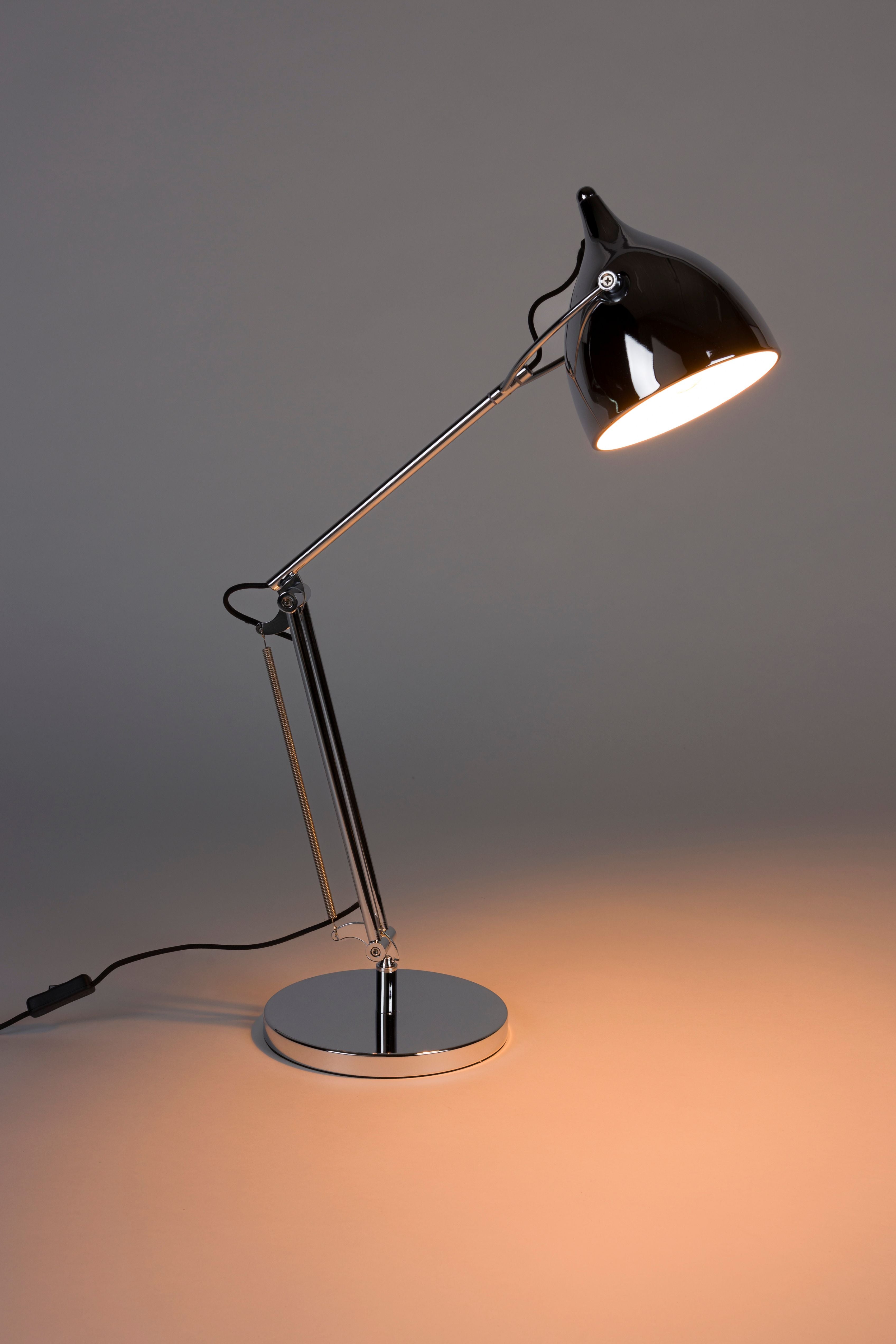 READER desk lamp silver