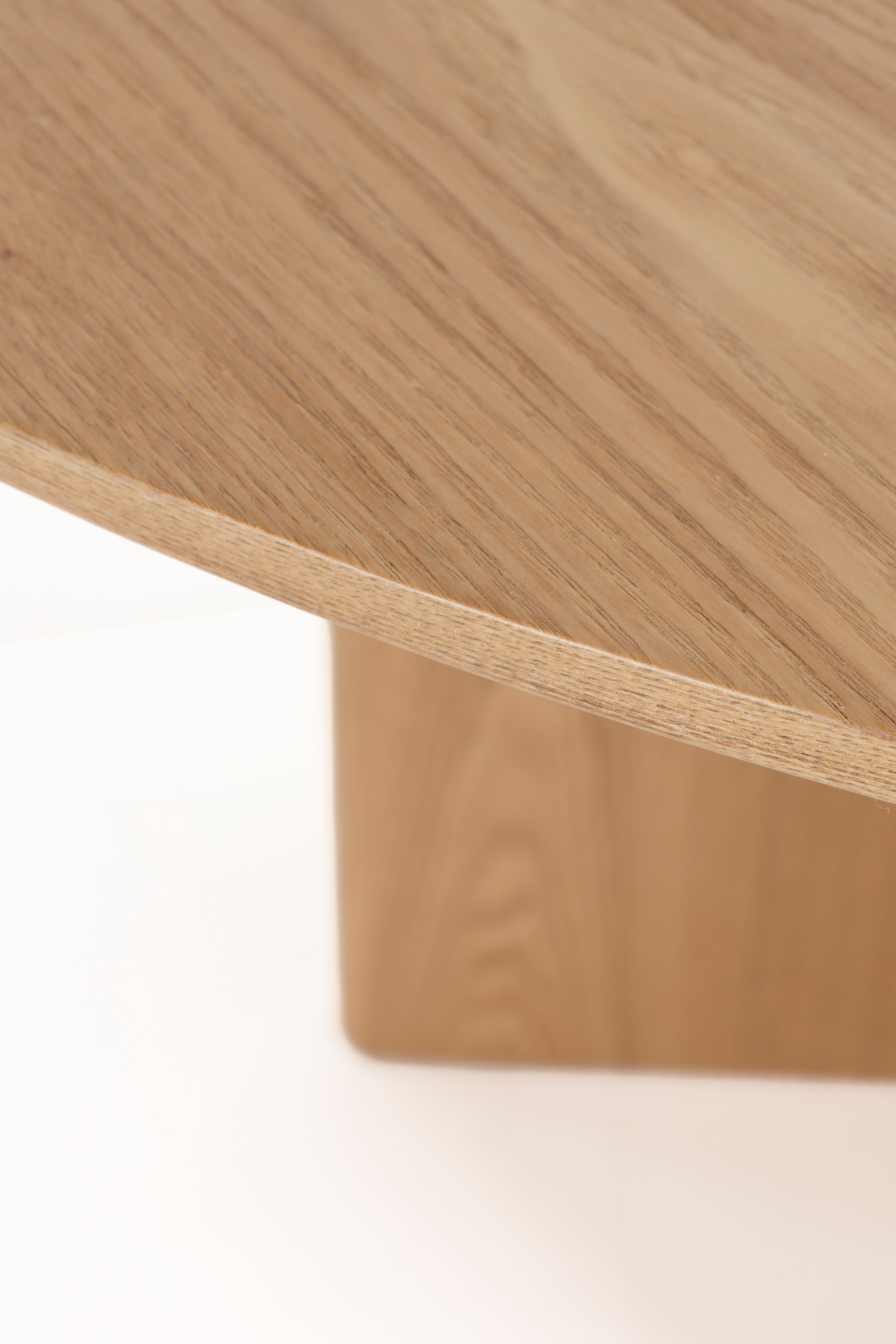 LAURENT light brown round table