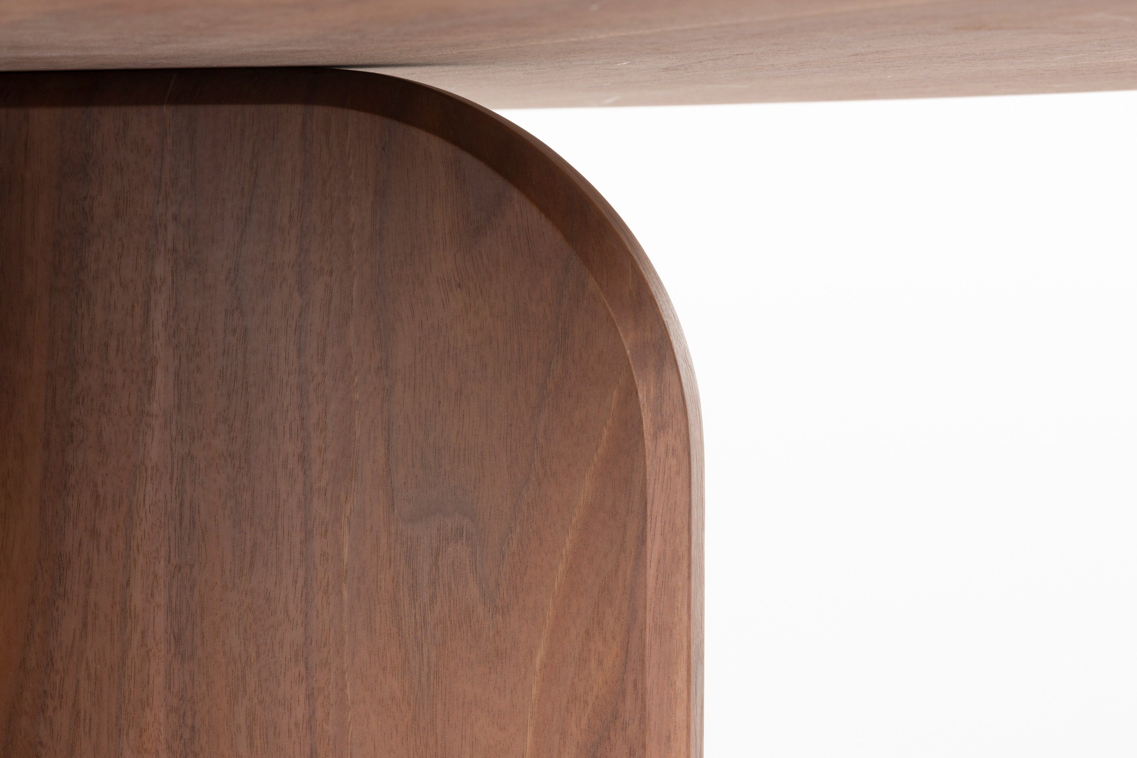 LAURENT dark brown round table