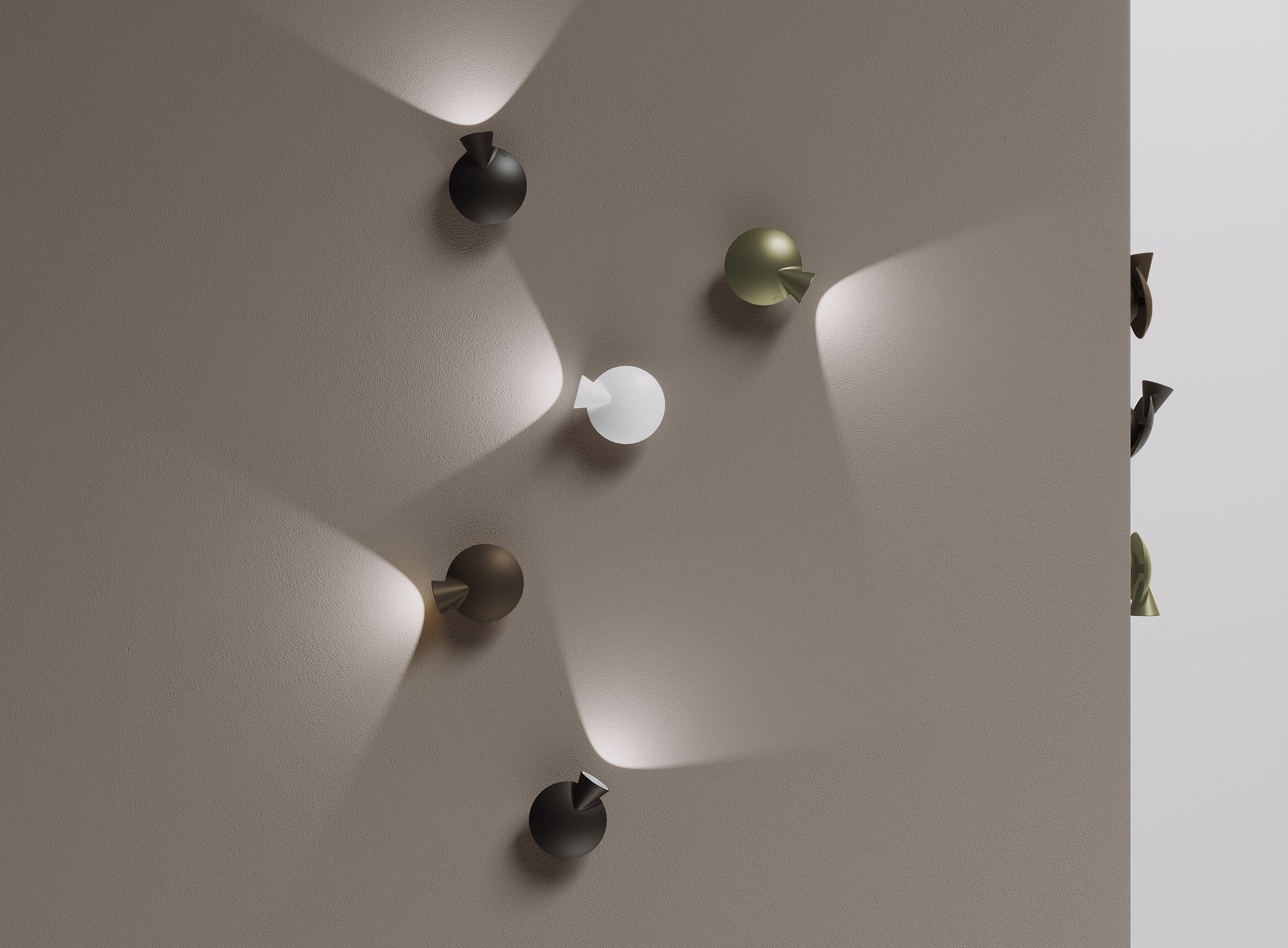 TORTUGA Green Wall Lamp