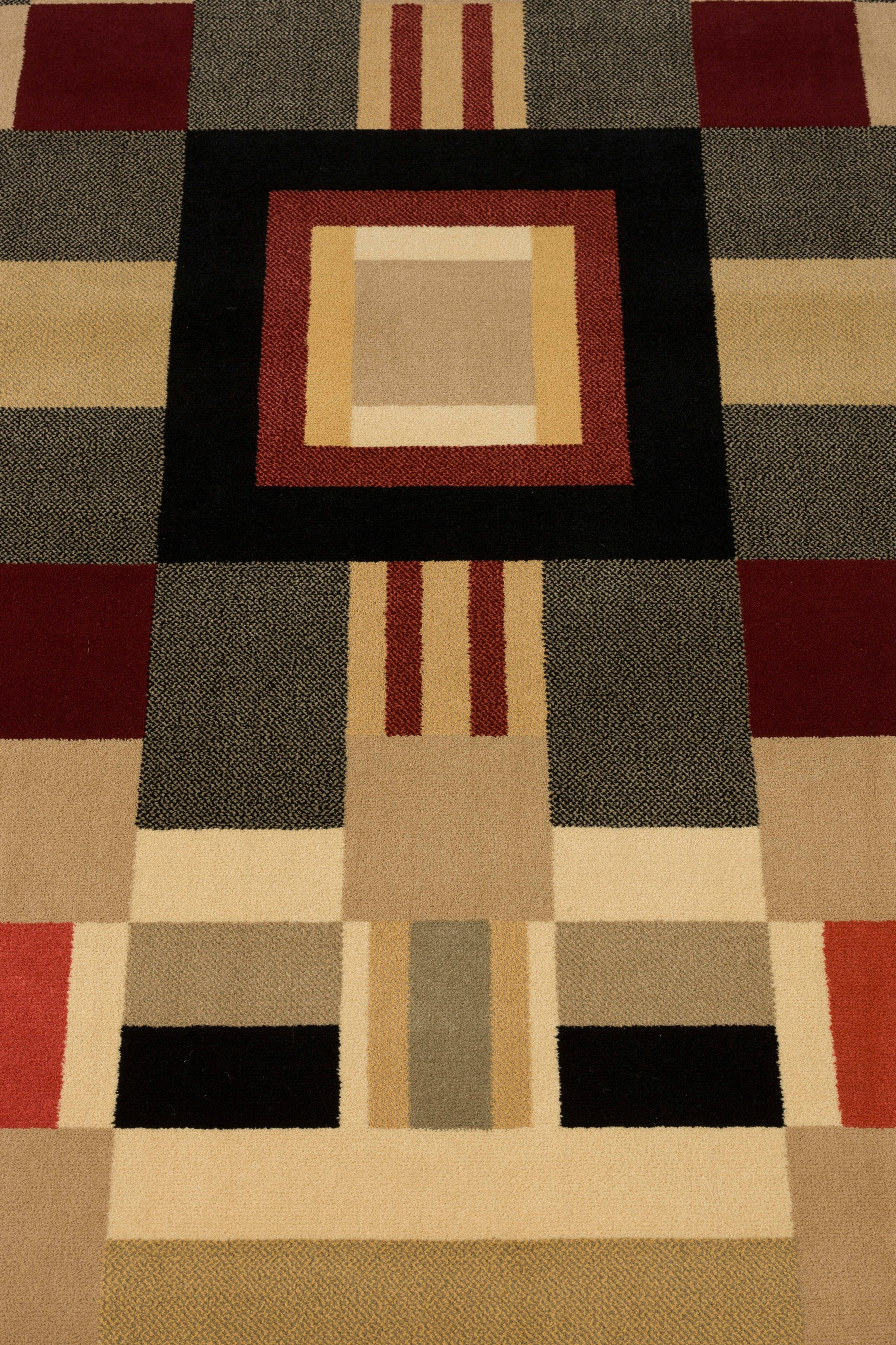 Teppich URBAN MAZE dunkelbeige