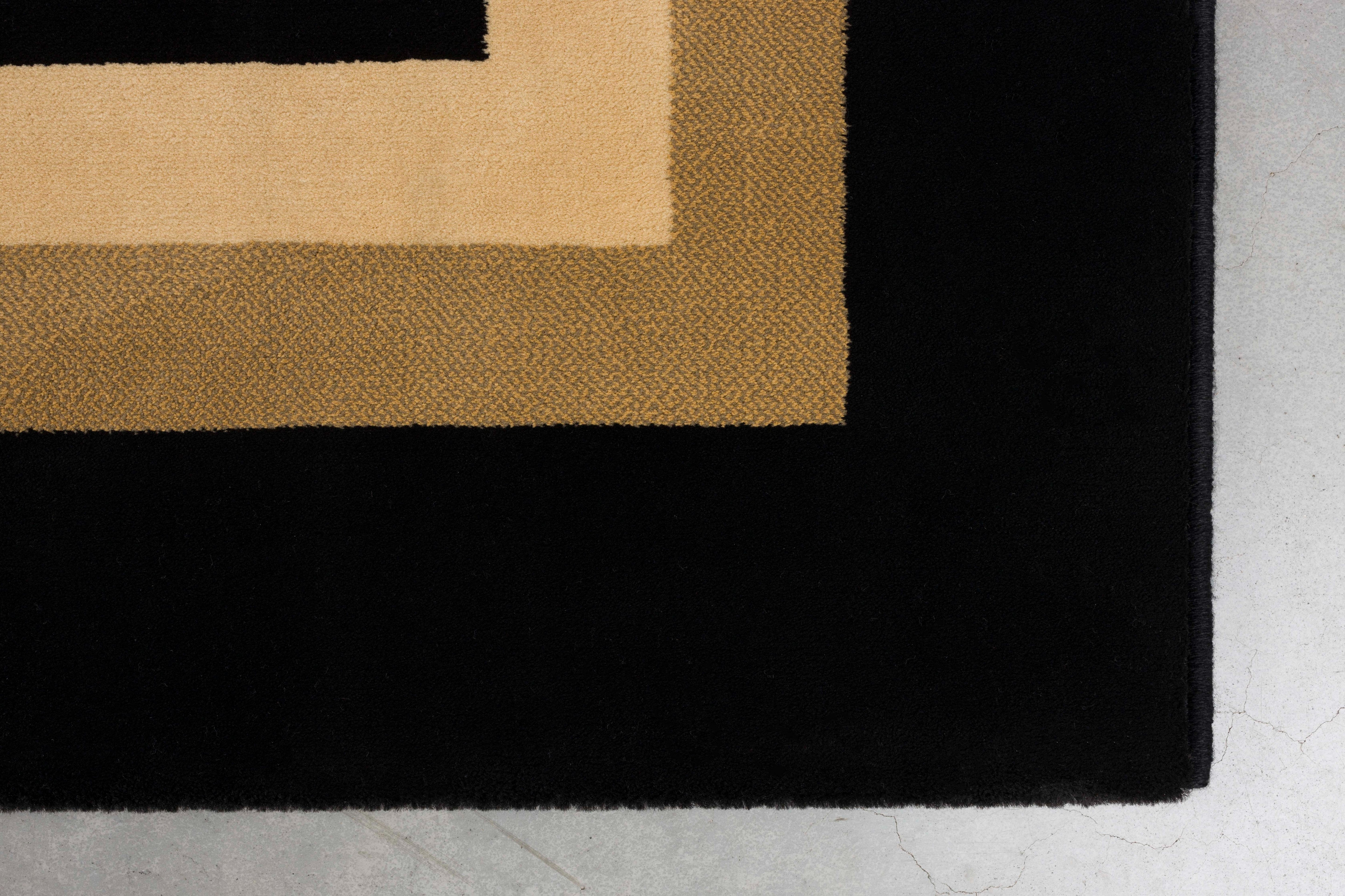 Teppich URBAN MAZE dunkelbeige