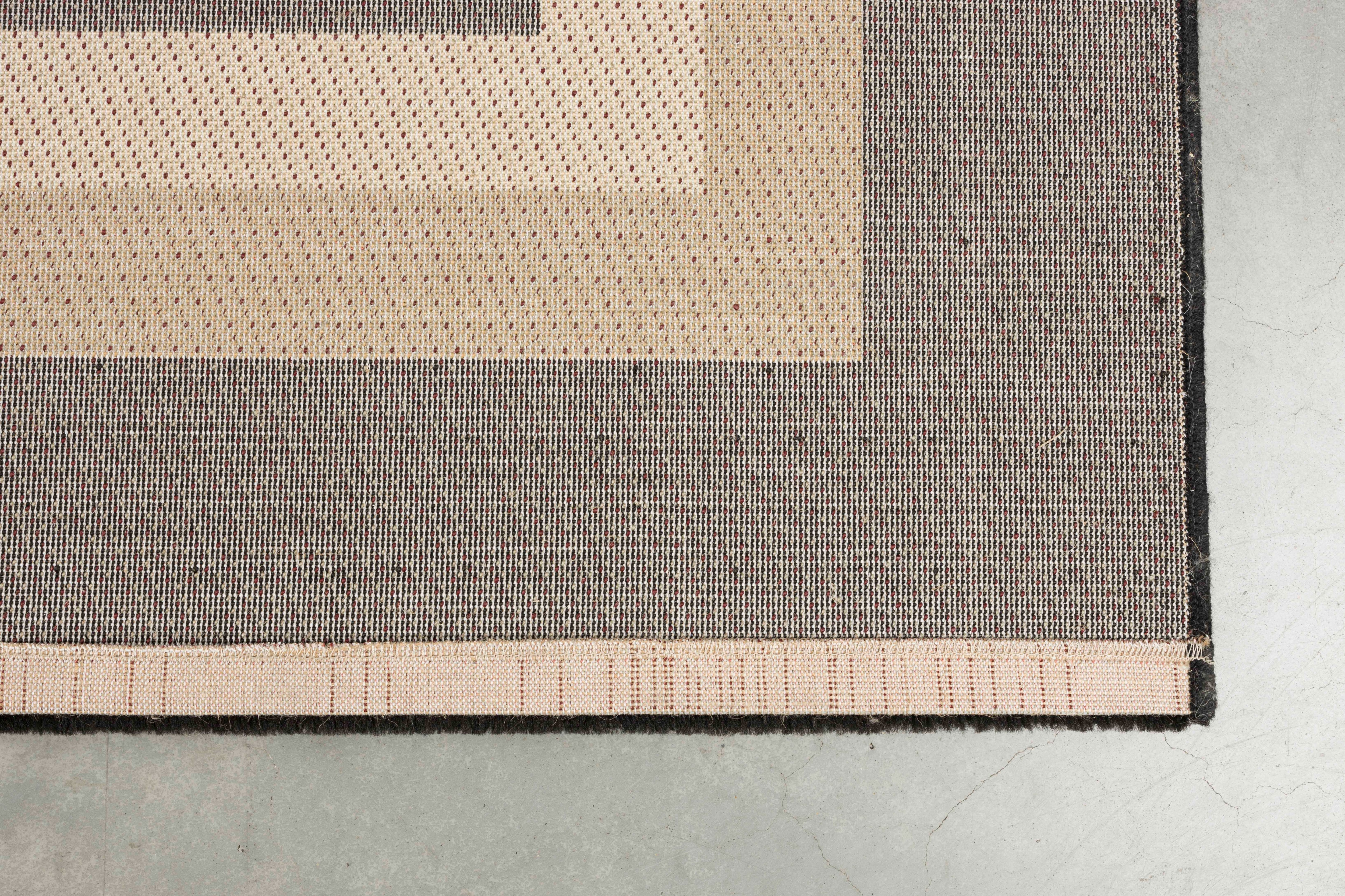 Teppich URBAN MAZE dunkelbeige