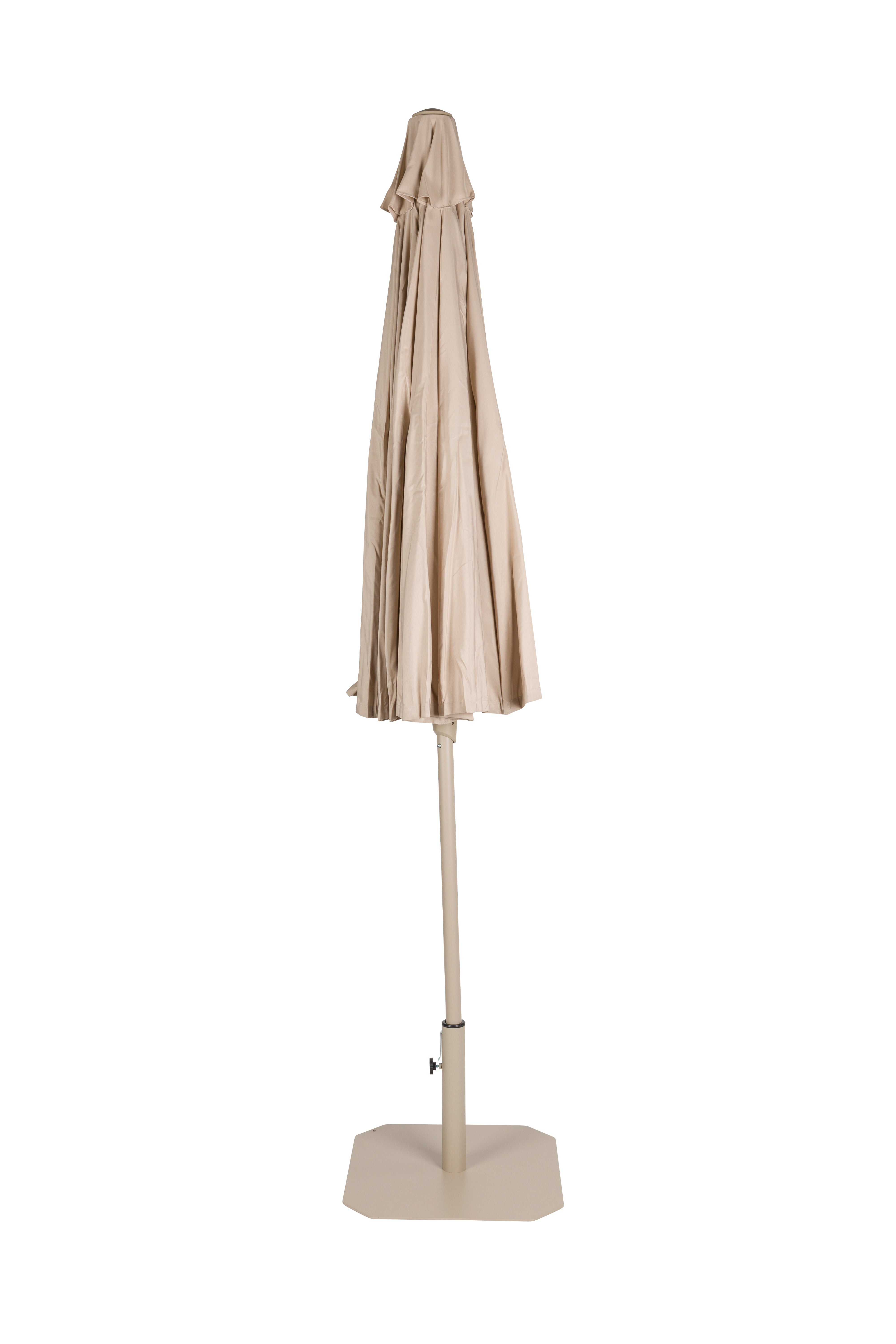 SUNSHINE parasol with base beige