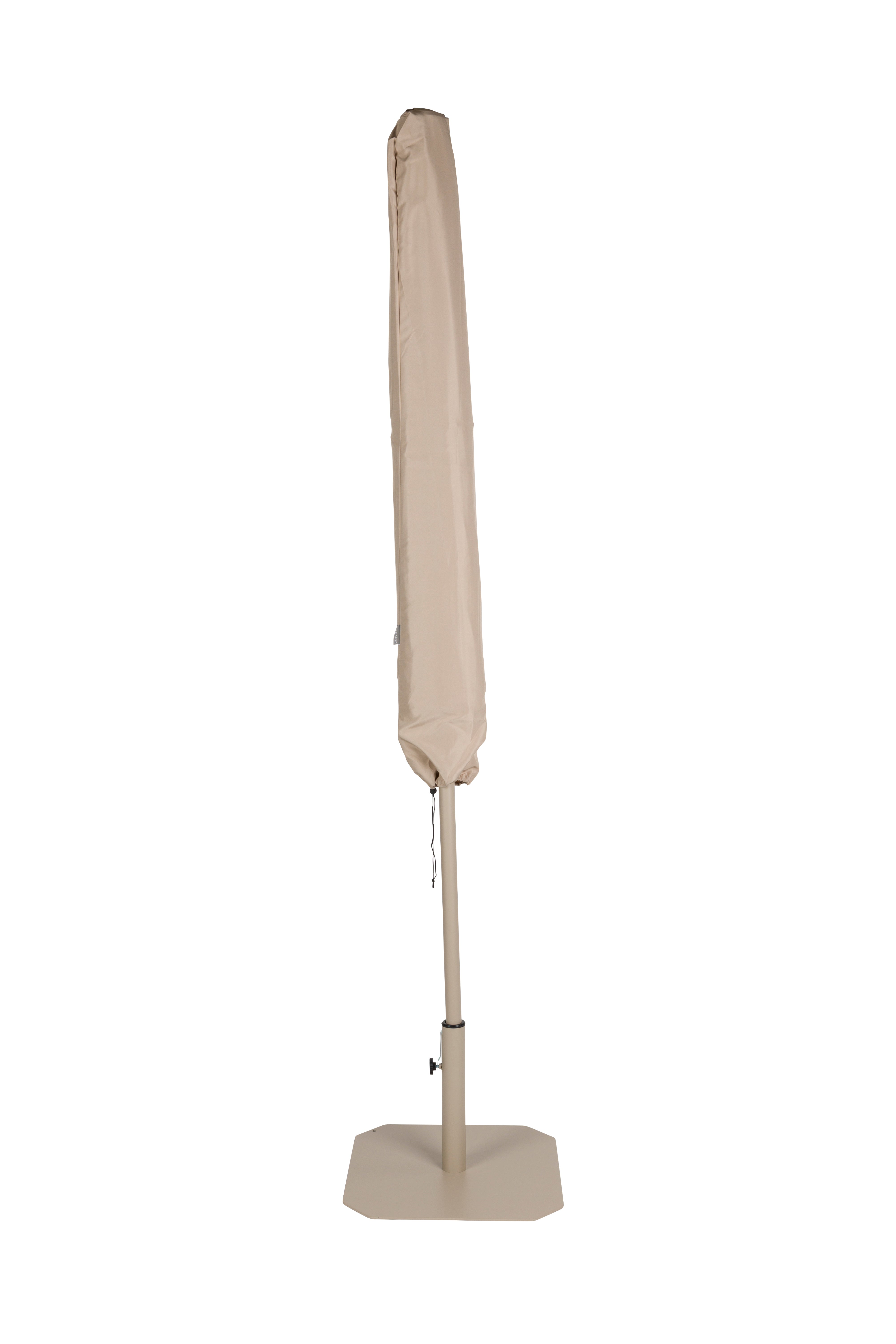 SUNSHINE parasol with base beige