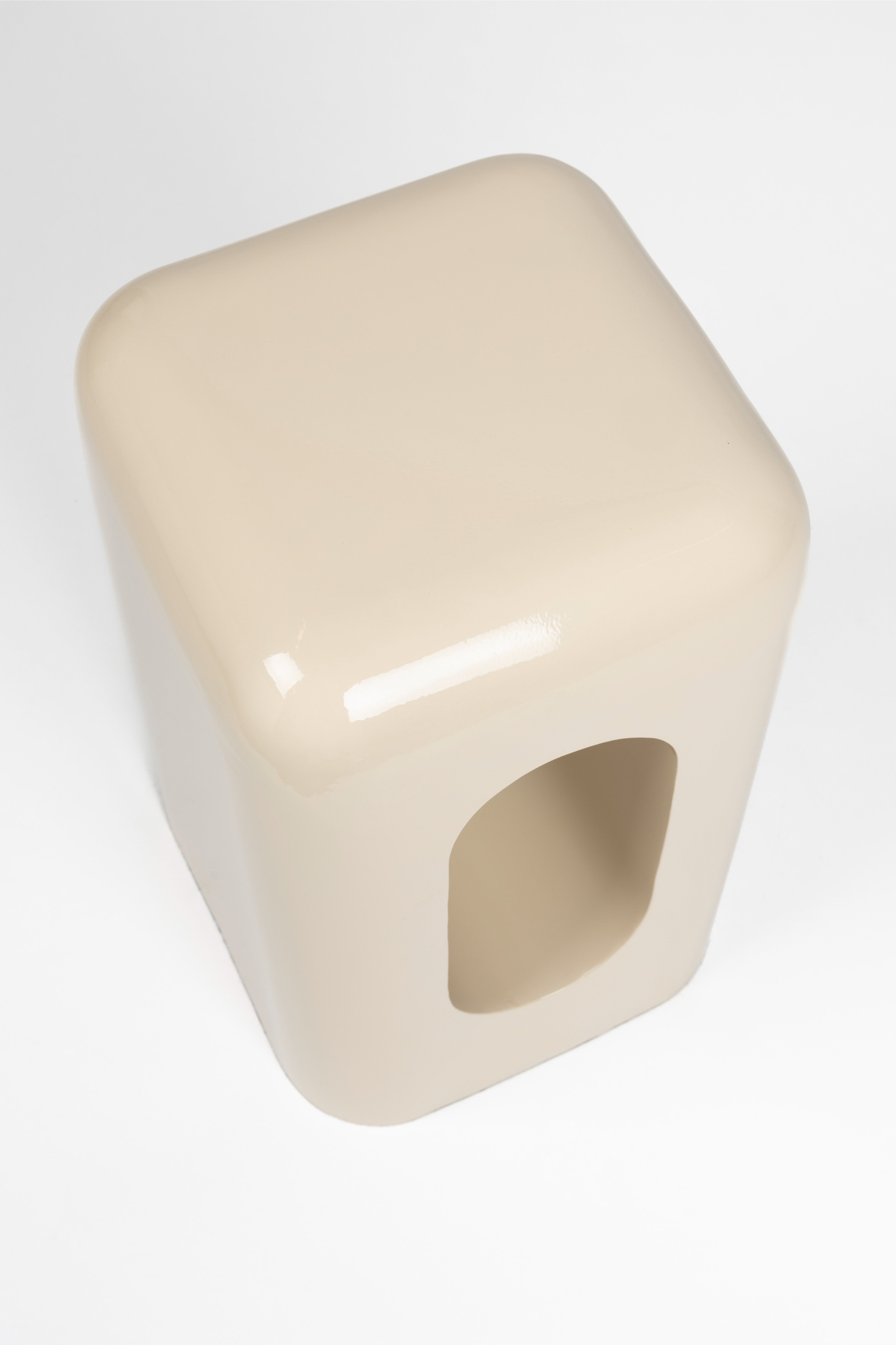 CREEK Beige Side Table