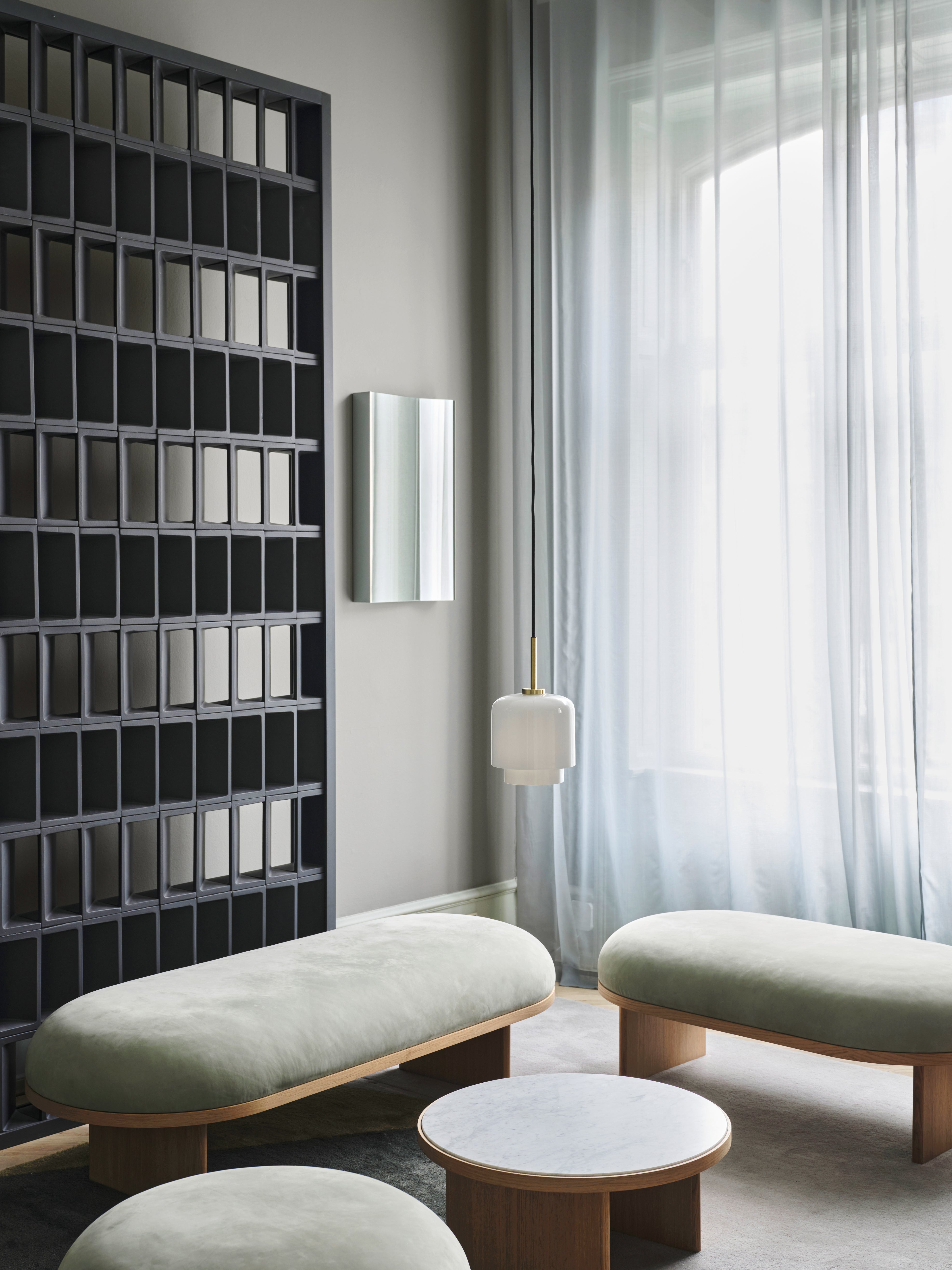 Wandspiegel MIMESIS grau