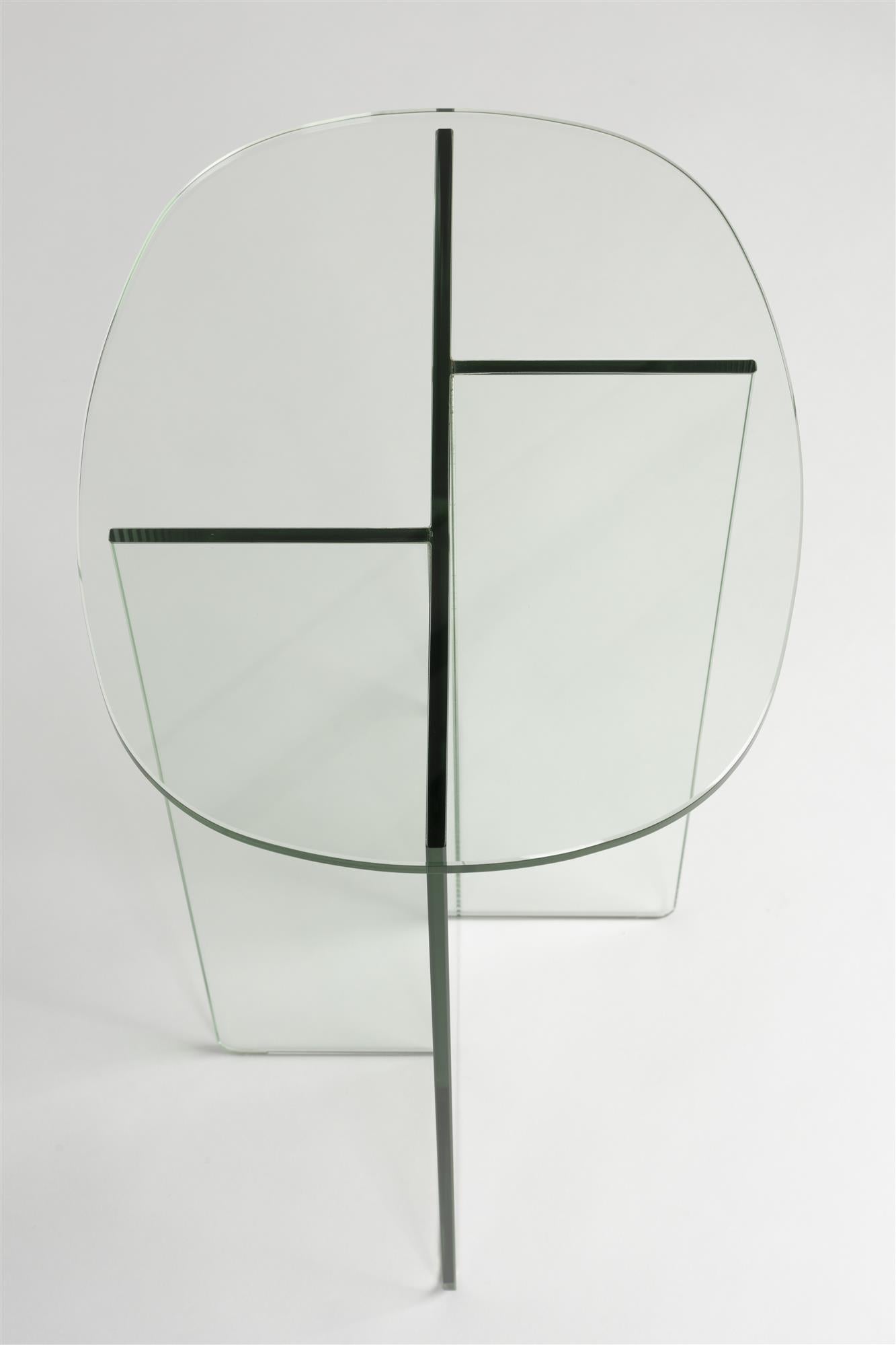LINEA Side Table Glass
