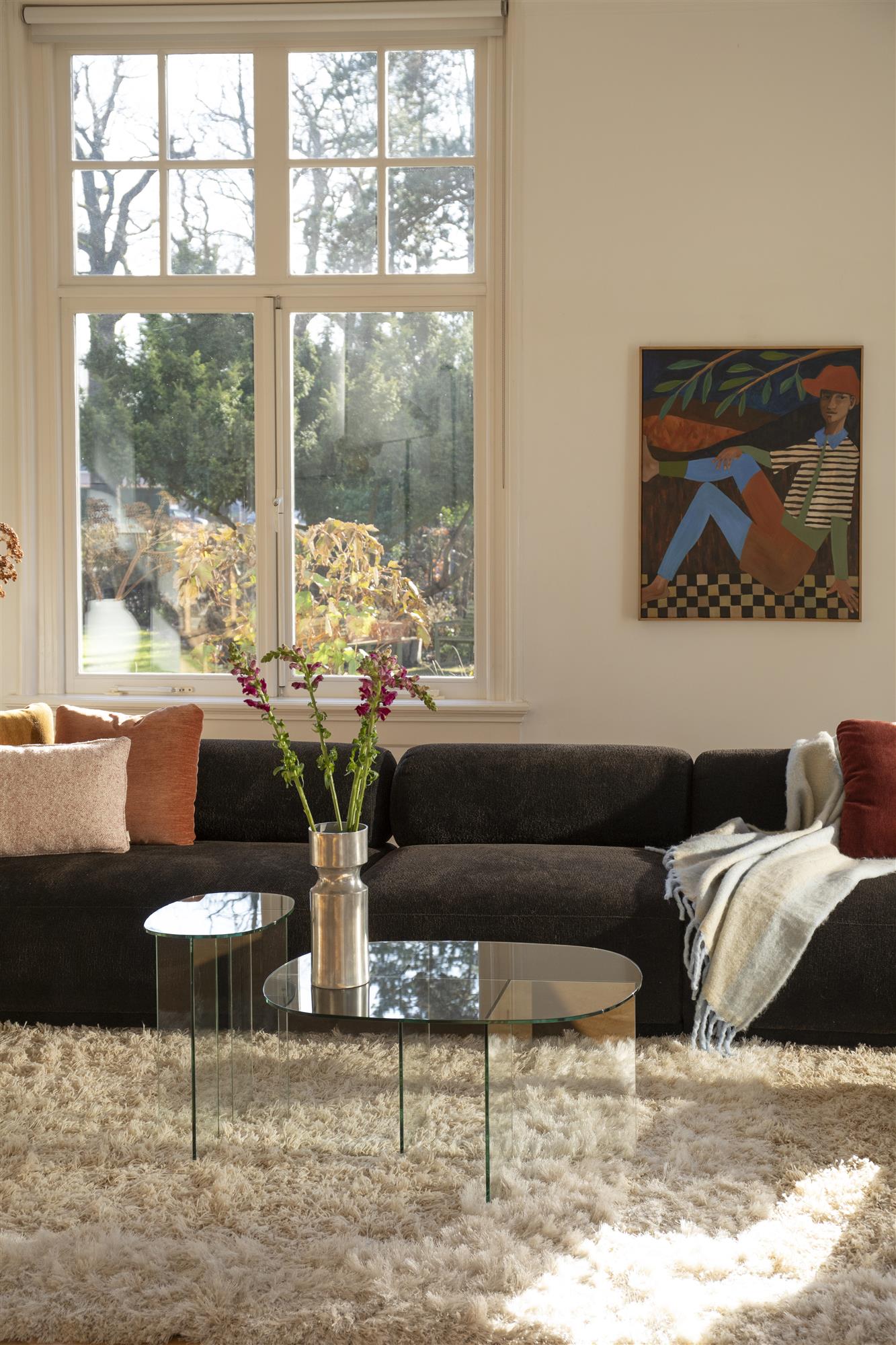 LINEA Side Table Glass