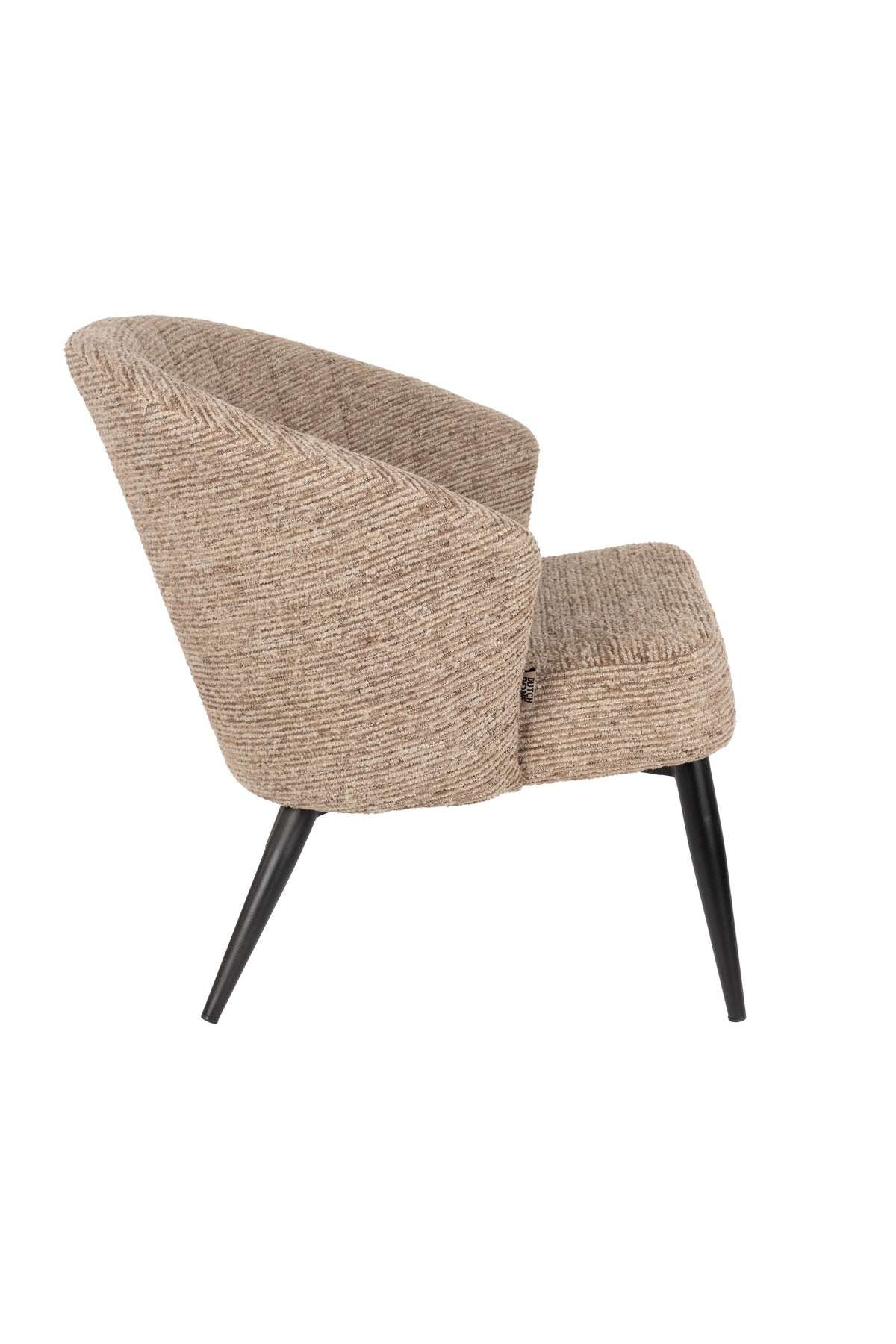 Fotel GEORGIA SOFT brązowy – Dutchbone