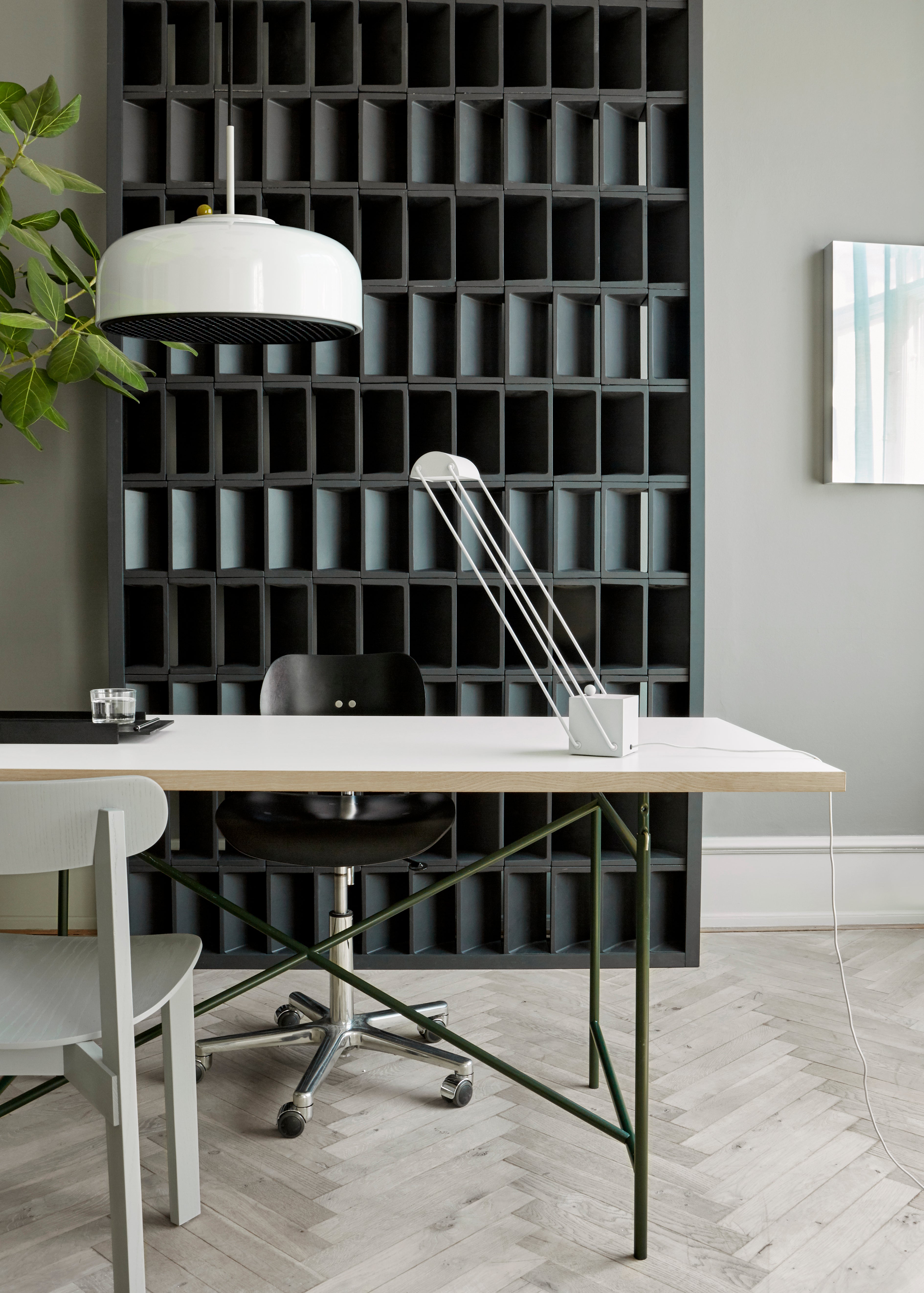 Wandspiegel MIMESIS grau