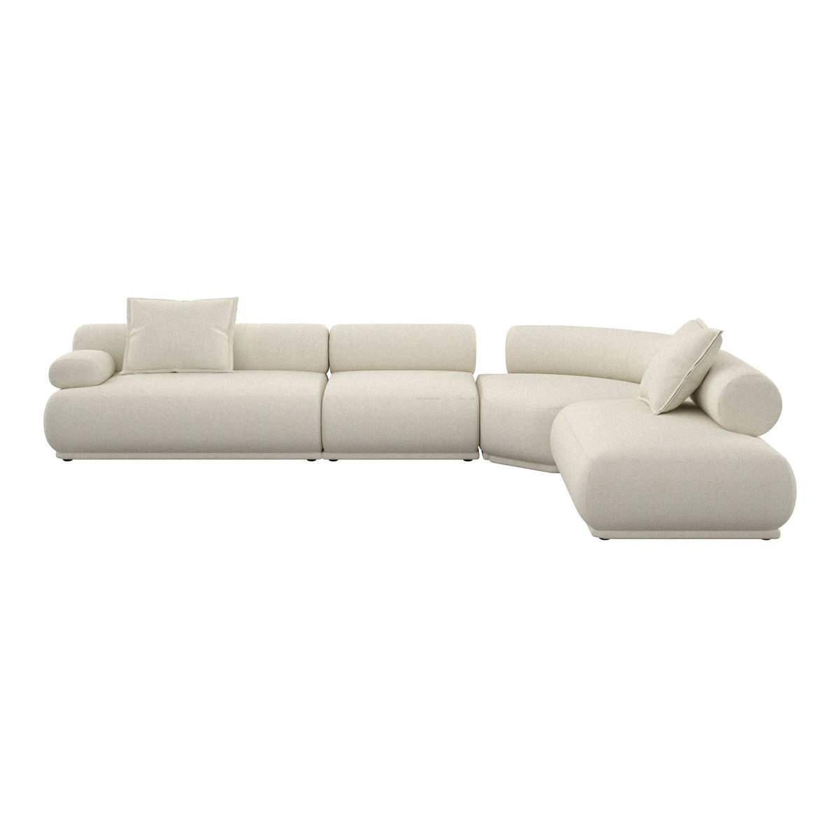 Sofa 7,5-osobowa REMBRANDT beżowy lewostronny – Zuiver