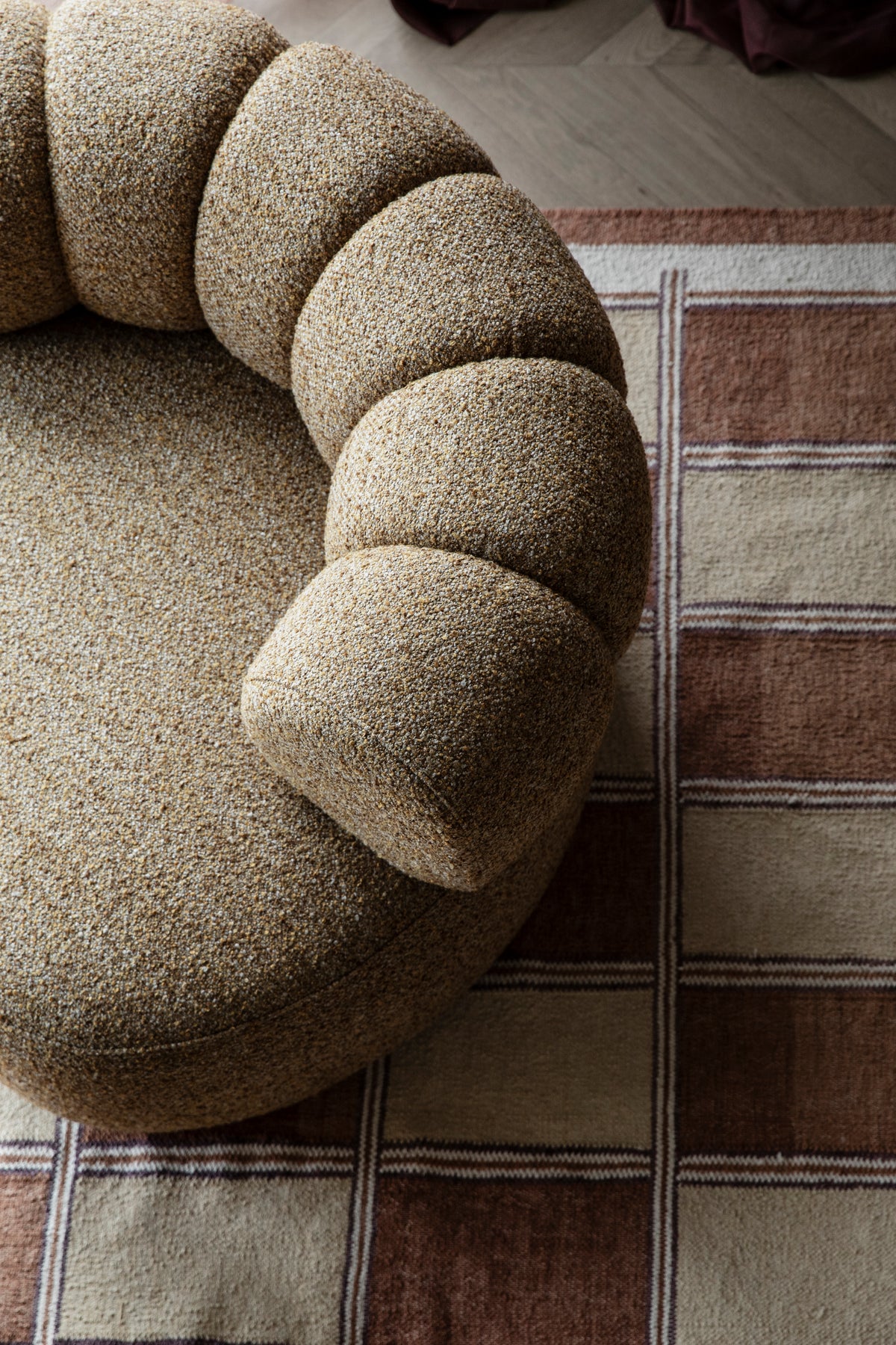 Duvane Armchair Brown Melange